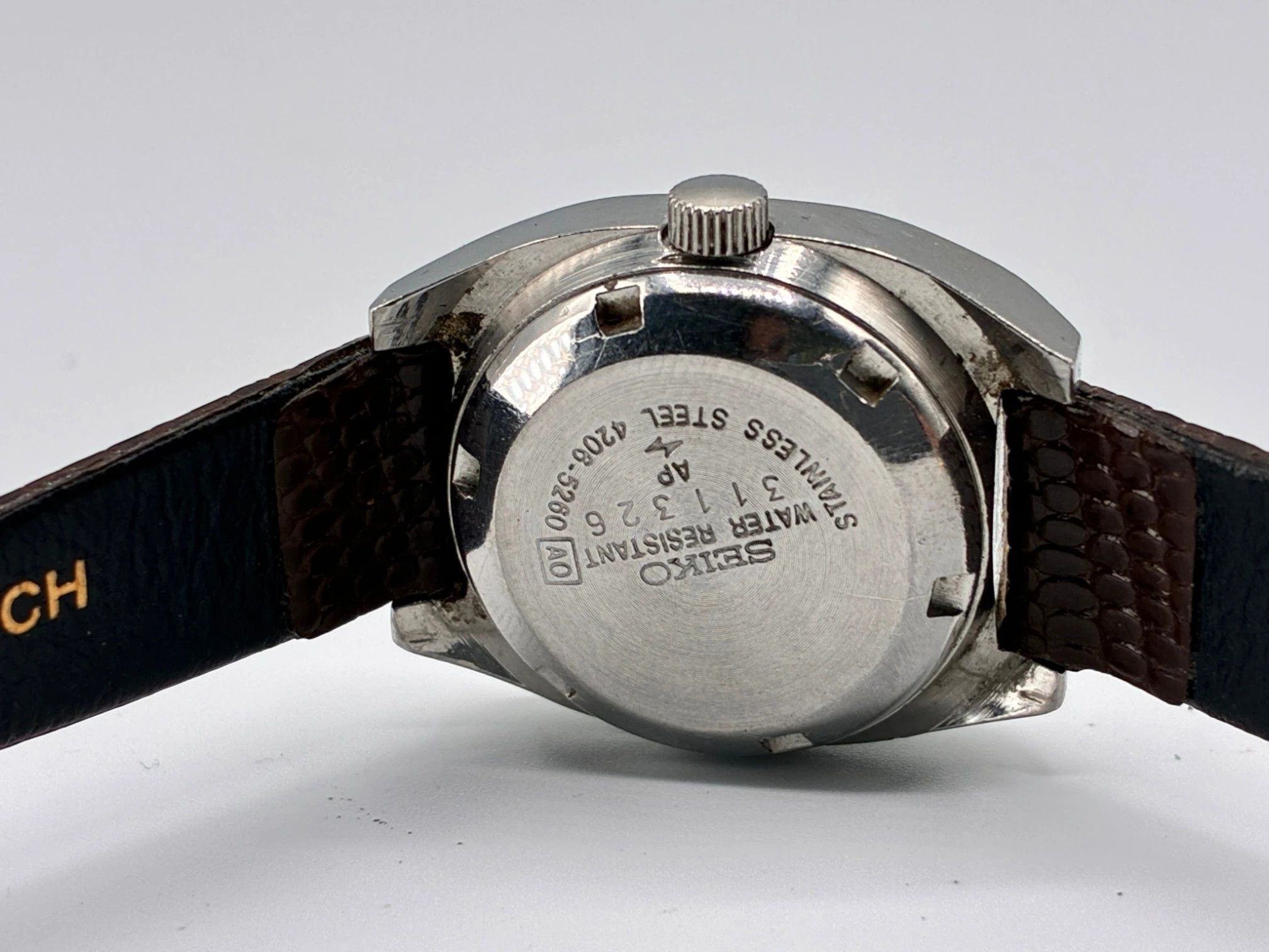 Seiko Seiko 5 Vintage Cushion Case Silver Dial Day-Date Watch Size ONE SIZE - 2 Thumbnail