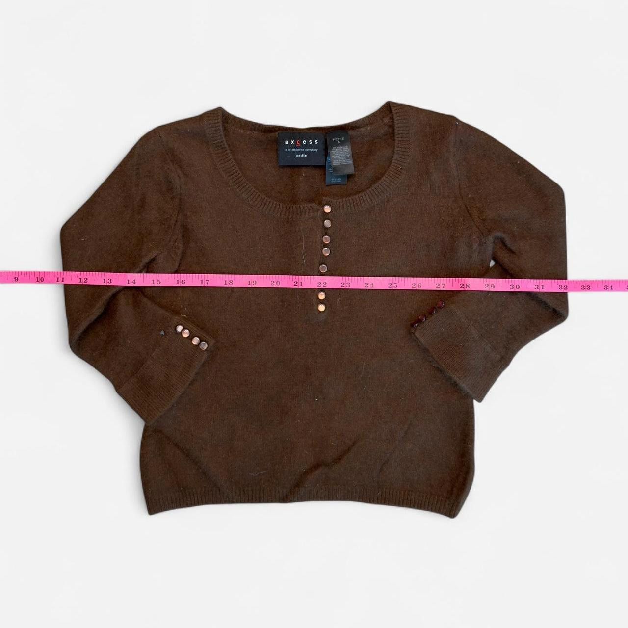 Liz Claiborne Liz Claiborne Women's brown Jumpers Size US 27 - 3 Thumbnail