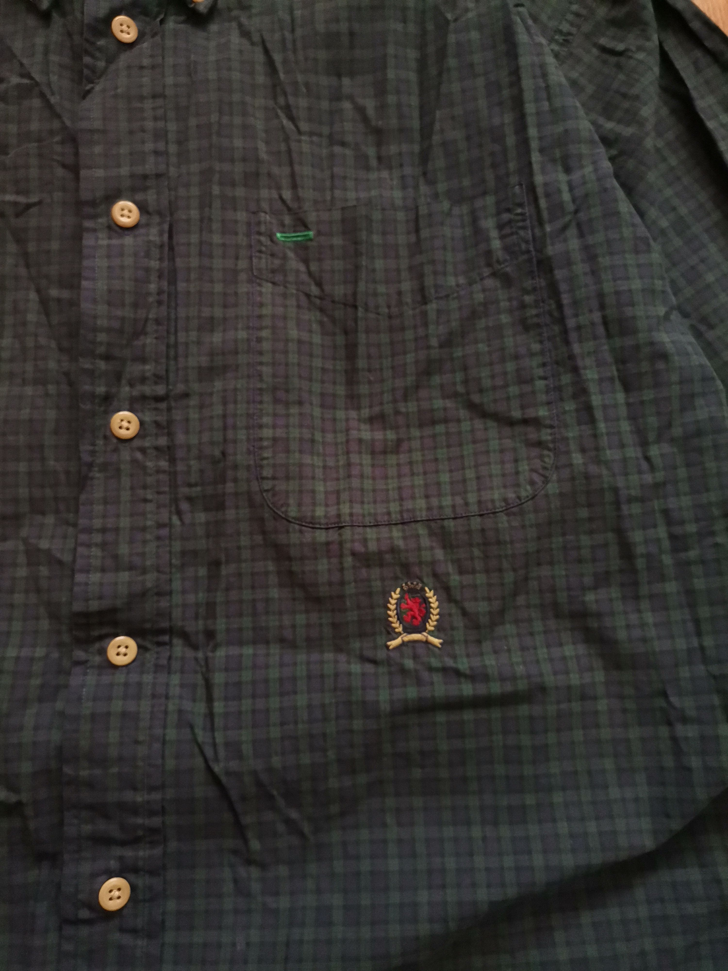 Tommy Hilfiger × Vintage Vintage Tommy Hilfiger Checkered Shirt Size US M / EU 48-50 / 2 - 2 Thumbnail