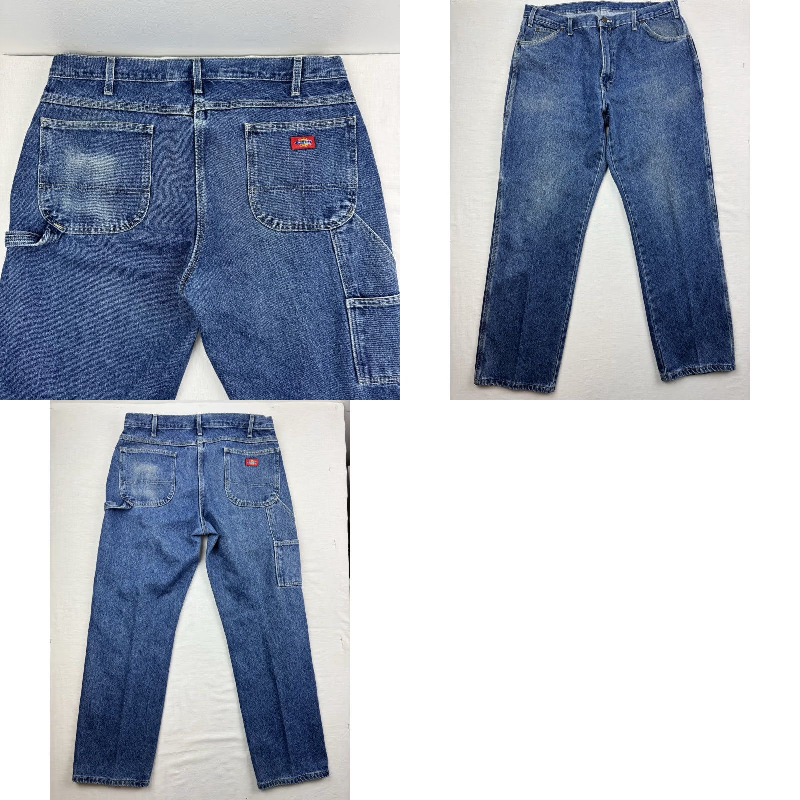 Dickies VINTAGE Dickies Jeans Carpenter Adults 38x32 Relaxed Blue Baggy Workwear Y2K Mens Size US 38 / EU 54 - 9 Thumbnail