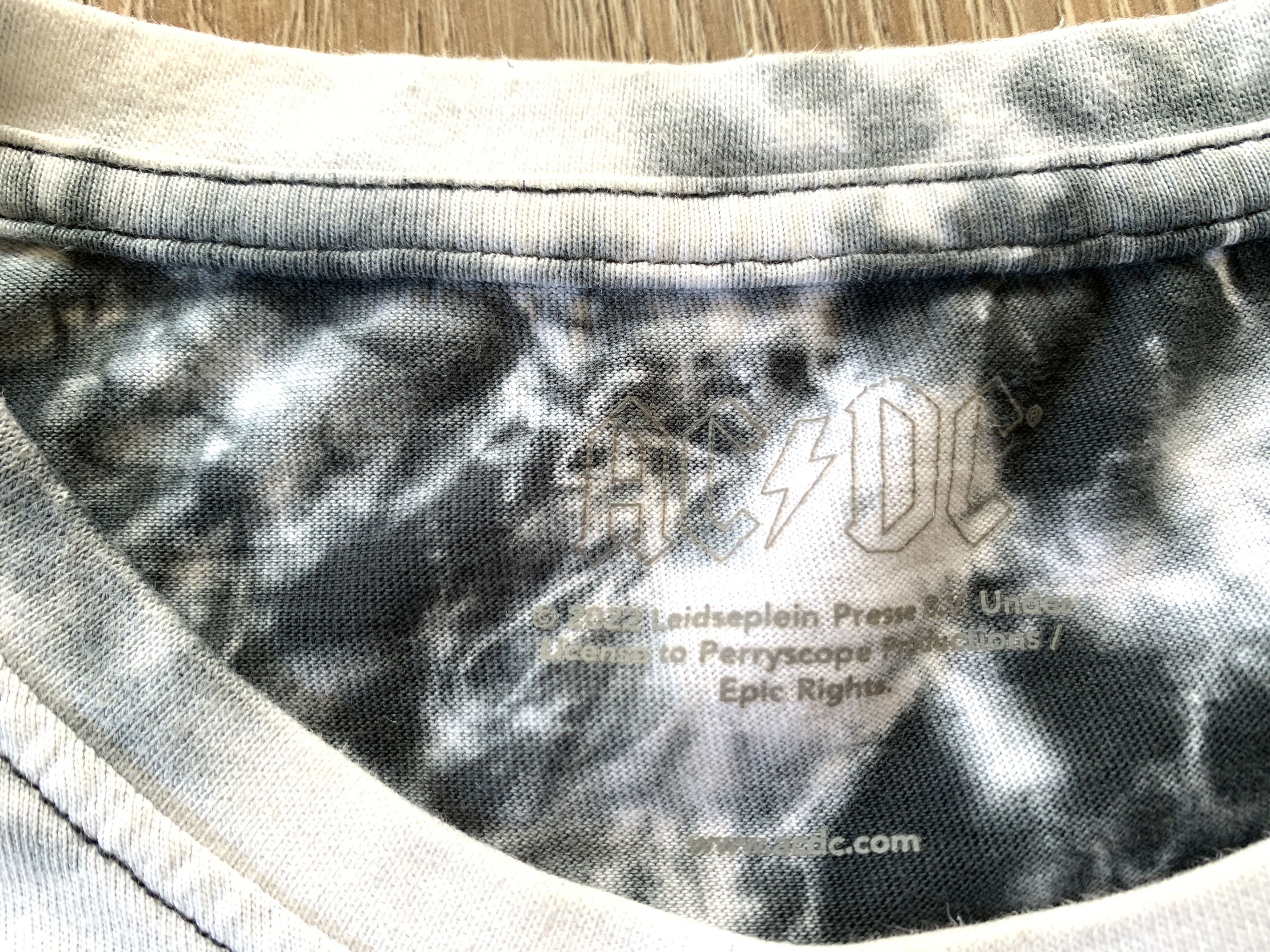 AC/DC × Band Tees × Vintage AC/DC Tie Dye T Shirt 2022 Size US S / EU 44-46 / 1 - 6 Thumbnail