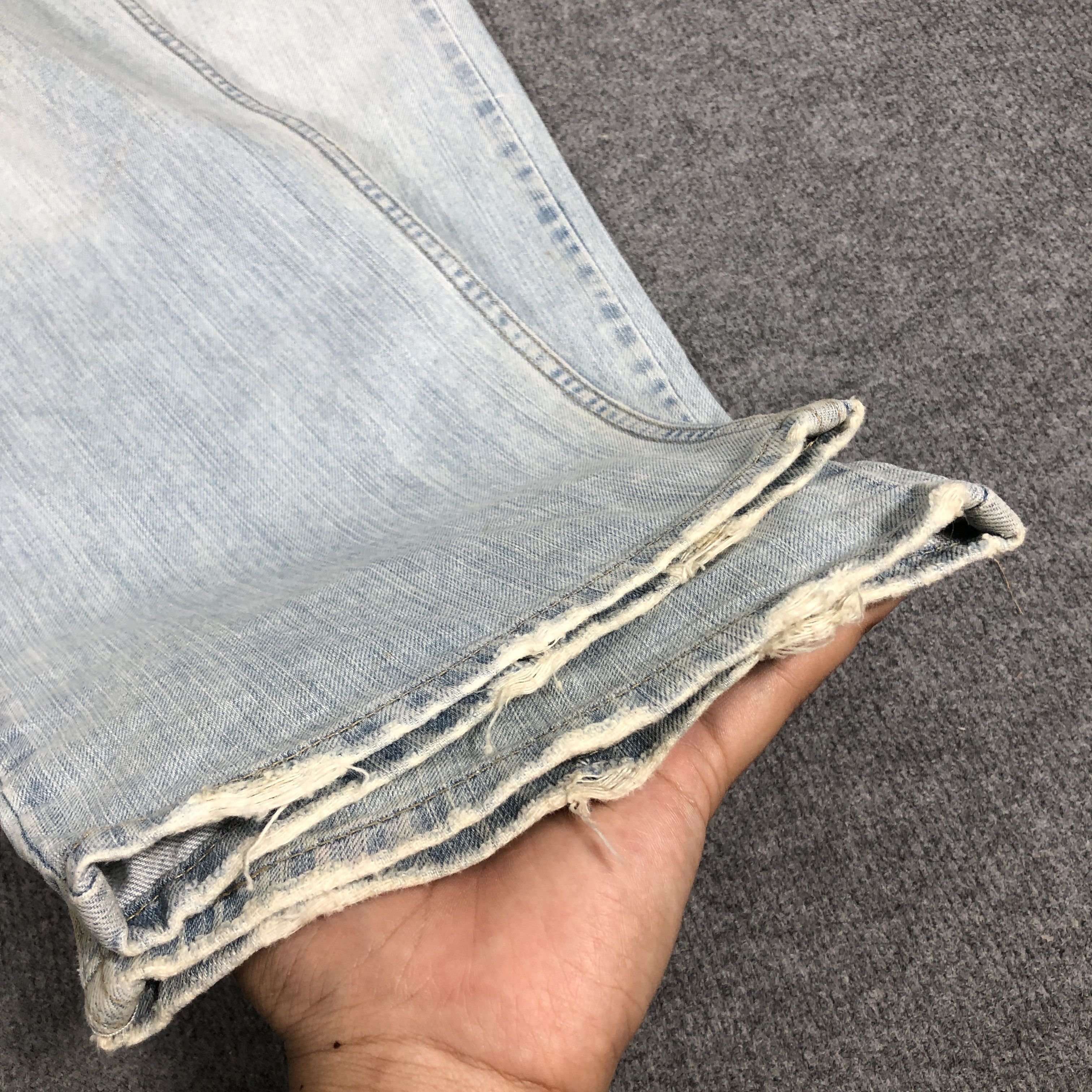 Levi's × Vintage Vintage Levis 505 Regular Fit Jeans L962 Size US 36 / EU 52 - 4 Thumbnail
