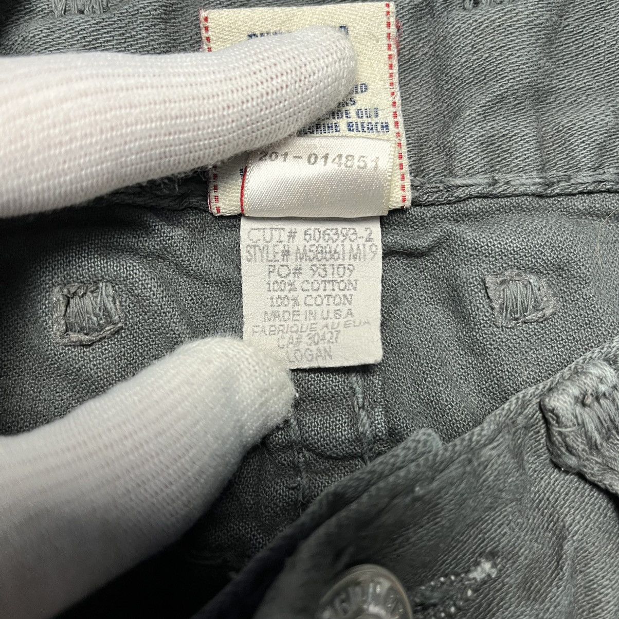 True Religion Vintage True Religion USA Logan Super T Grey Denim Jeans Y2K Size US 33 - 14 Thumbnail