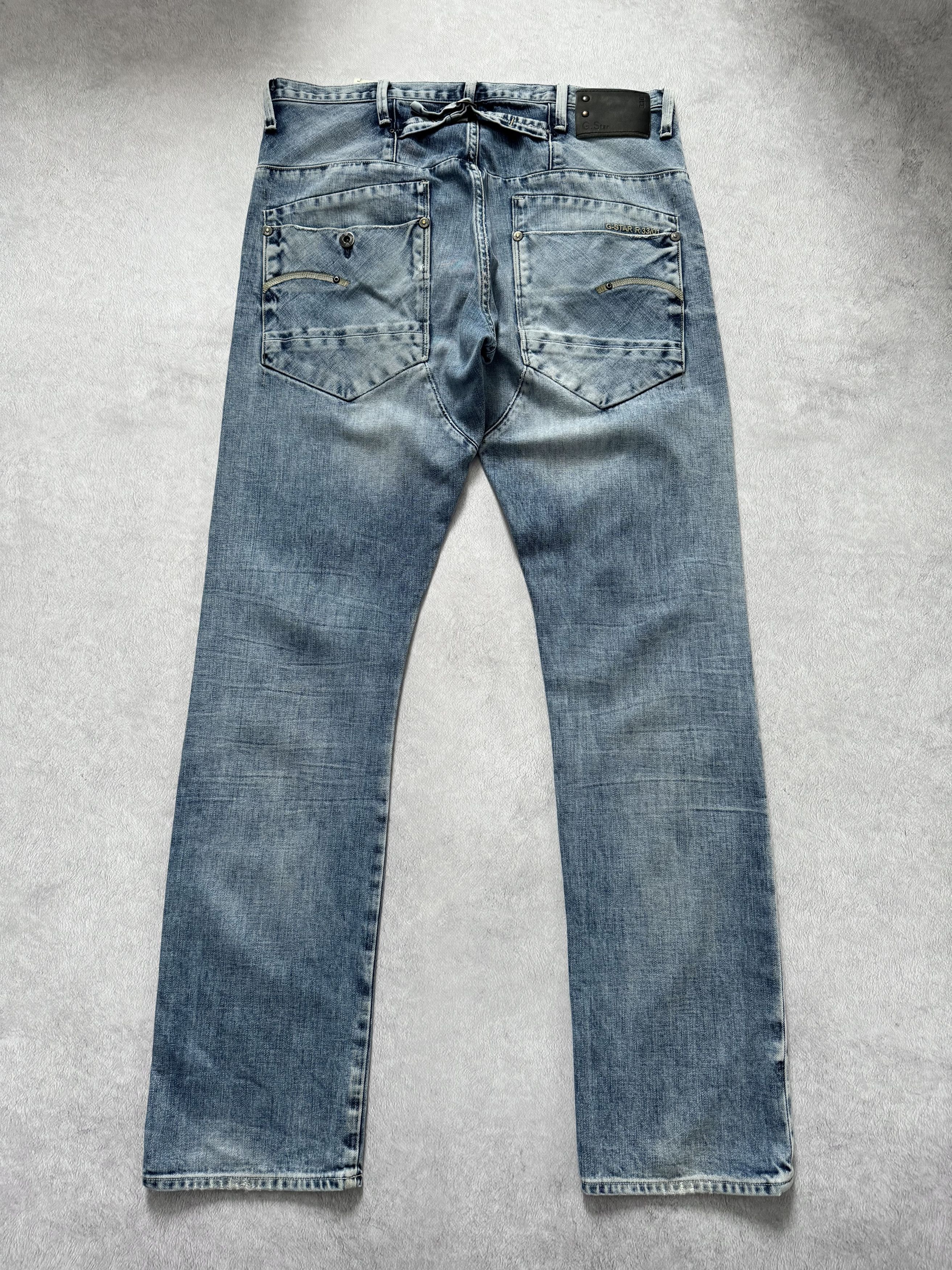 G-Star G-Star Raw Blade Slim blue jeans back buckle Size US 36 / EU 52 - 2 Thumbnail