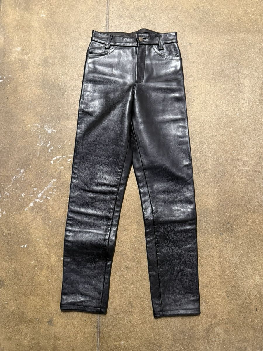 Vanson Leathers Vanson Leathers genuine leather pants 28 Size US 28 / EU 44 - 2 Thumbnail