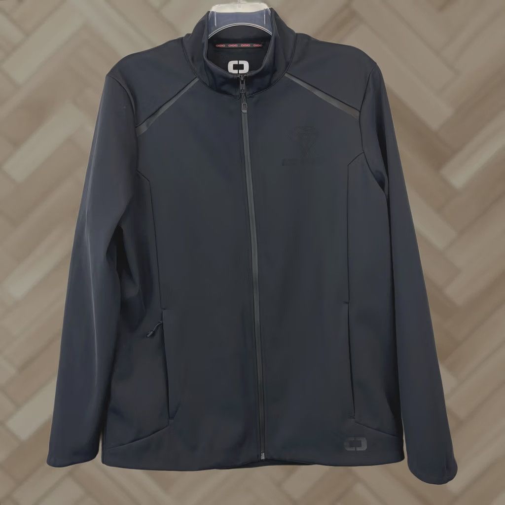 Vintage OGIO Exaction Softshell Jacket Men XL Black Zip Water Repellent OG725 Size US XL / EU 56 / 4 - 1 Thumbnail
