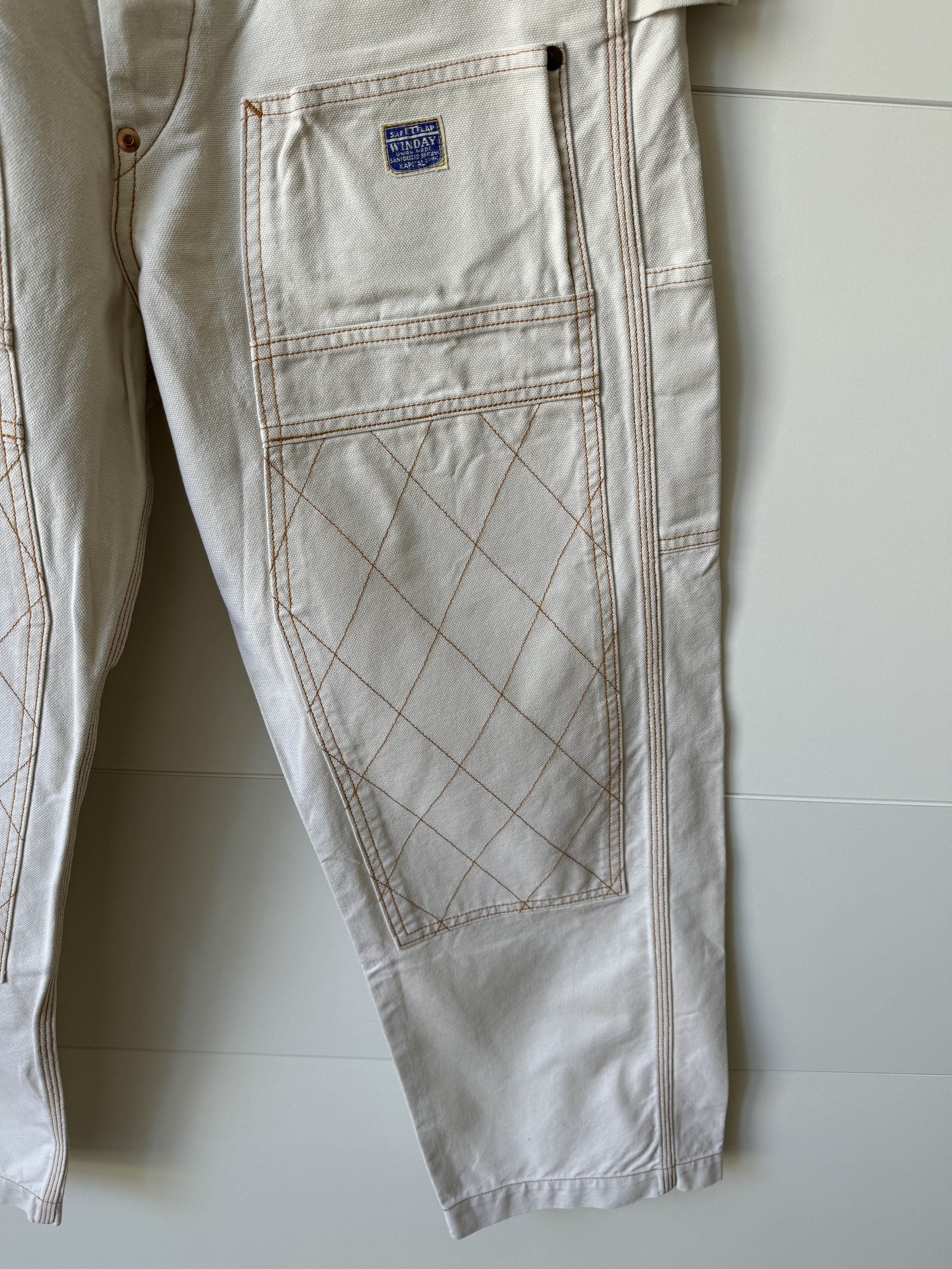 Kapital [1] Light Canvas Lumber Pants in Ecru (SS22) Size US 30 / EU 46 - 4 Thumbnail