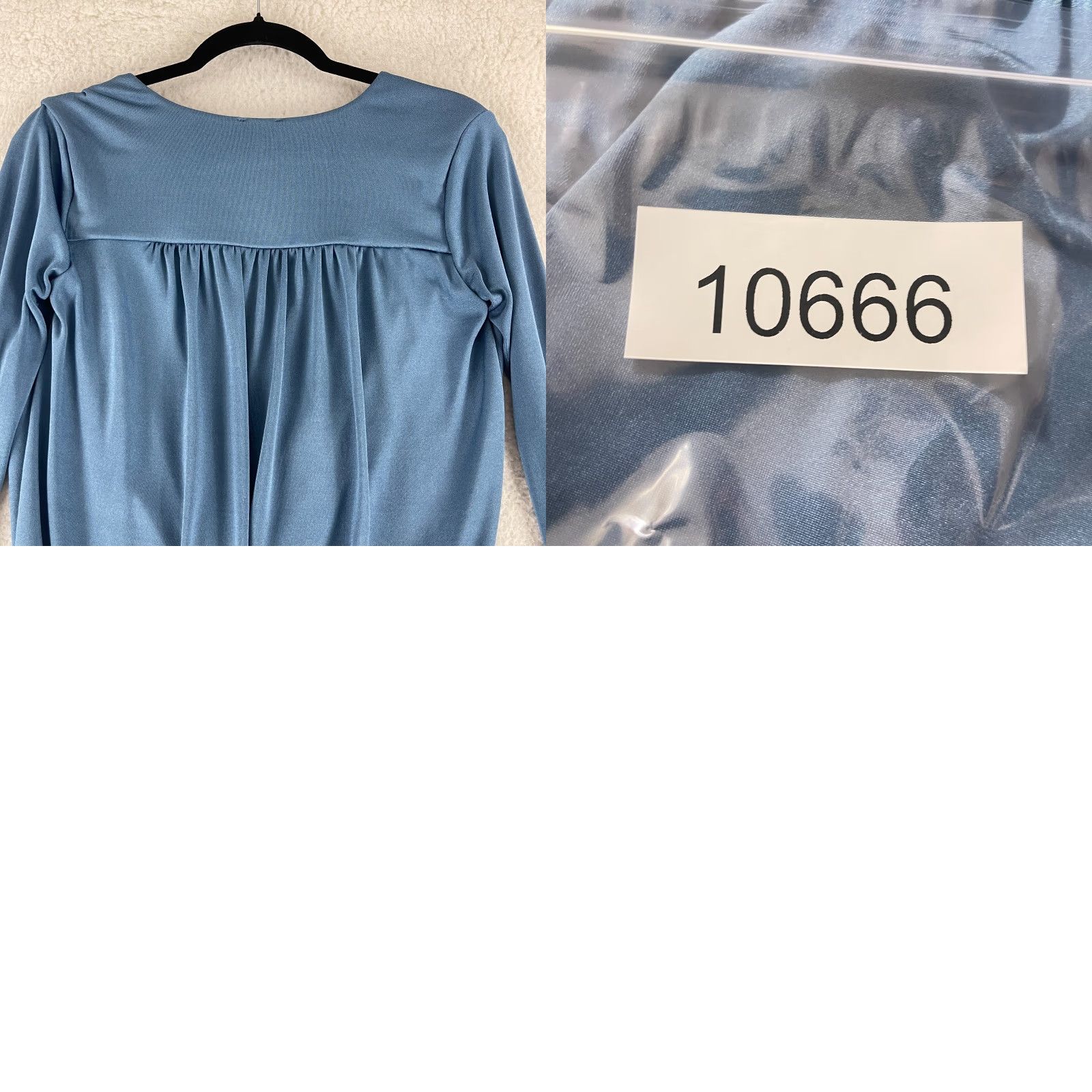 Free People Free People Bodysuit Shirt Women Small Blue Long Sleeve Deep V-Neck Pre-Owned Regular Fit Size S / US 4 / IT 40 - 10 Thumbnail