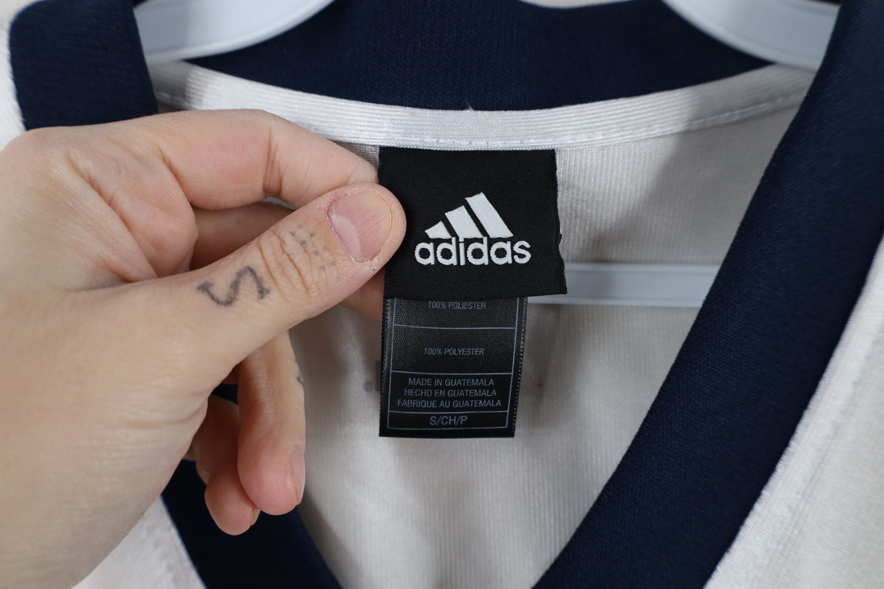 Adidas × Vintage Vintage Adidas Robinson University of Michigan Jersey Size US S / EU 44-46 / 1 - 9 Thumbnail