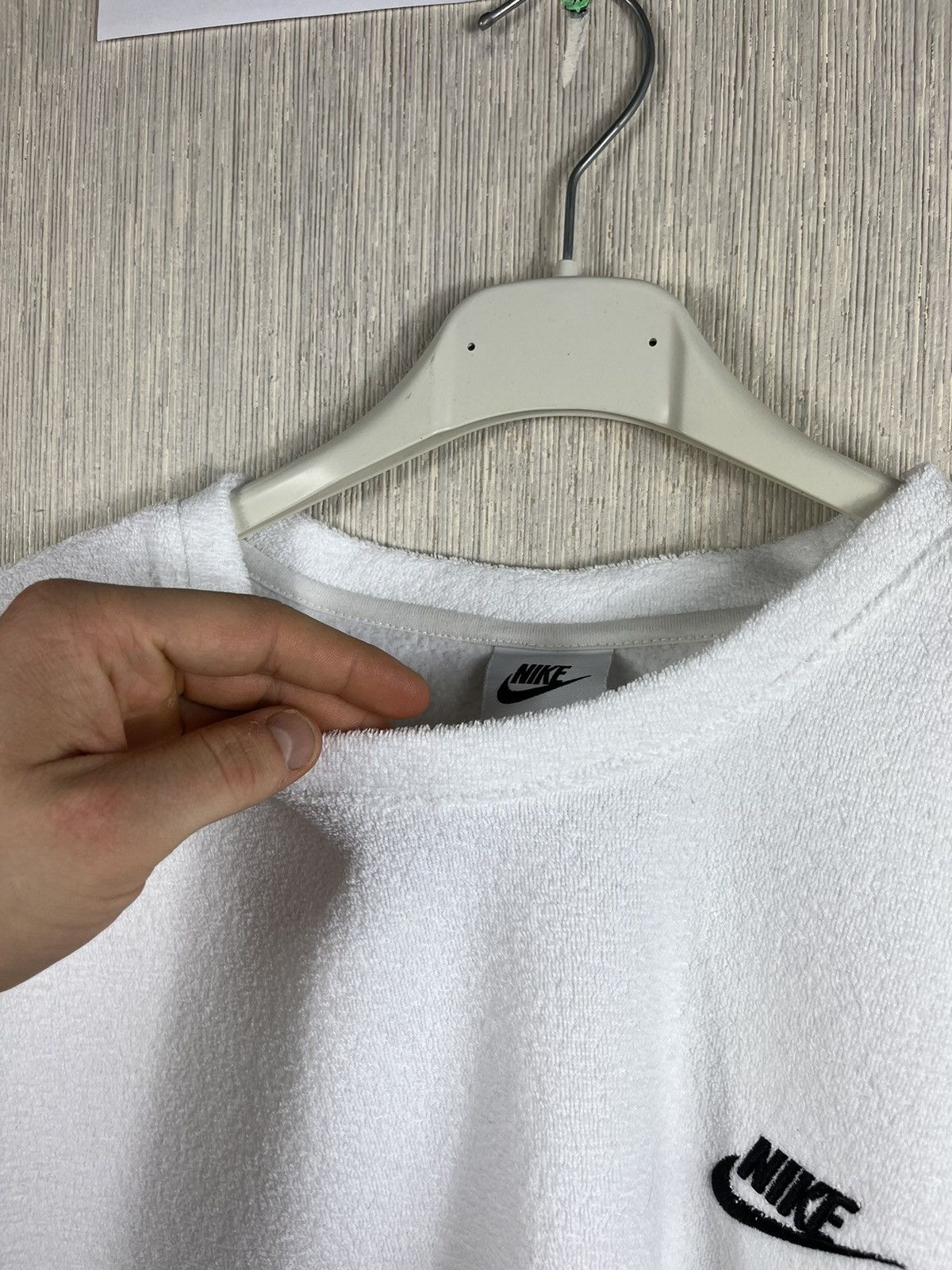 Nike Nike towel vest sleeveless tank top fleece oversize logo tee Size US S / EU 44-46 / 1 - 8 Thumbnail