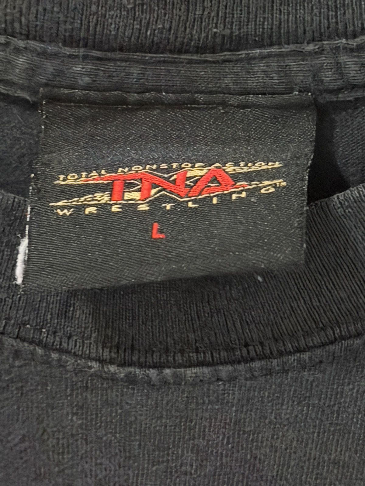 Other Vintage Y2K TNA Wrestling “Against All Goods” Shirt Large Size US L / EU 52-54 / 3 - 3 Thumbnail