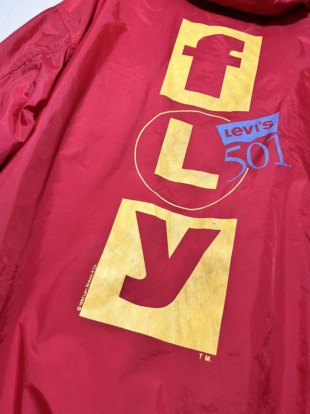 Levi's Vintage Clothing Vintage 1993 Levi's 501 Jacket Size US L / EU 52-54 / 3 - 5 Thumbnail