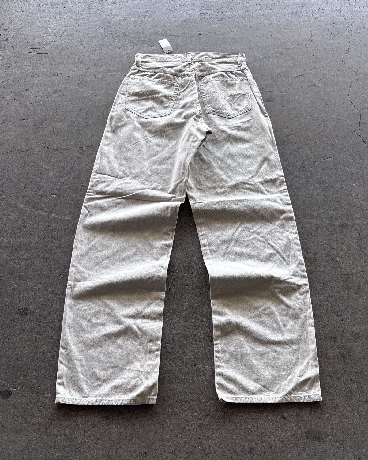 Japanese Brand Japanese Beige Denim Pants Size US 30 / EU 46 - 4 Thumbnail