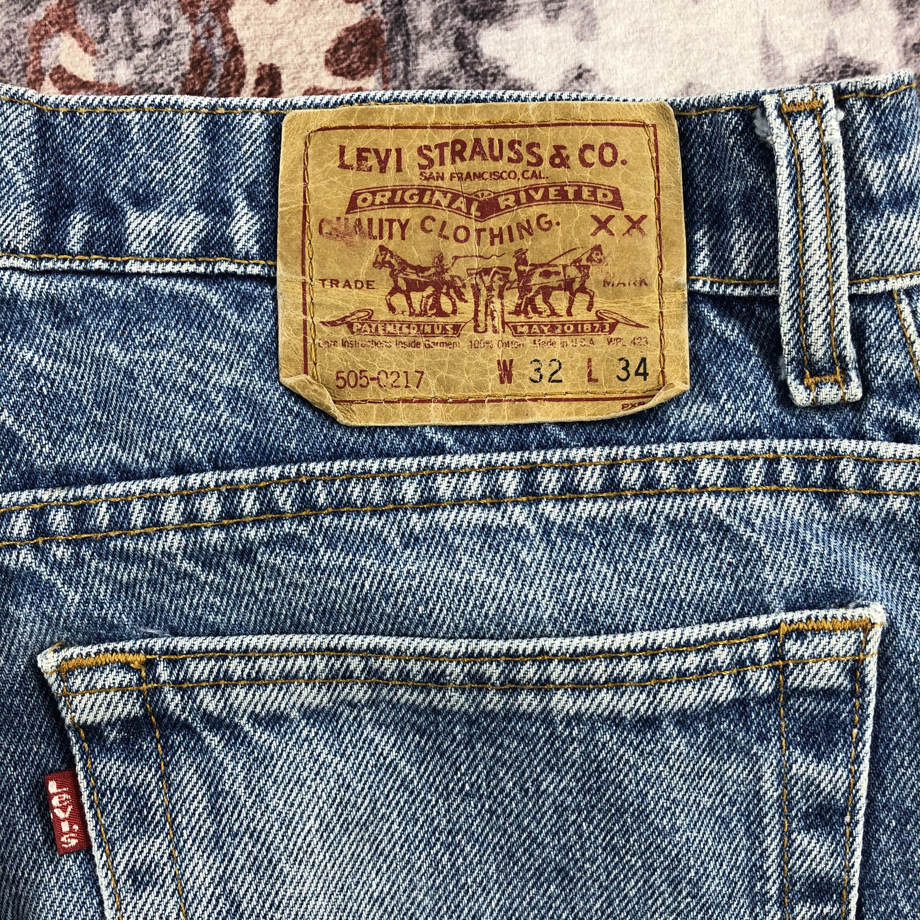 Levi's × Vintage Vintage 90s Blue Wash Levis 505 Jeans-JM2167 Size US 30 / EU 46 - 5 Thumbnail