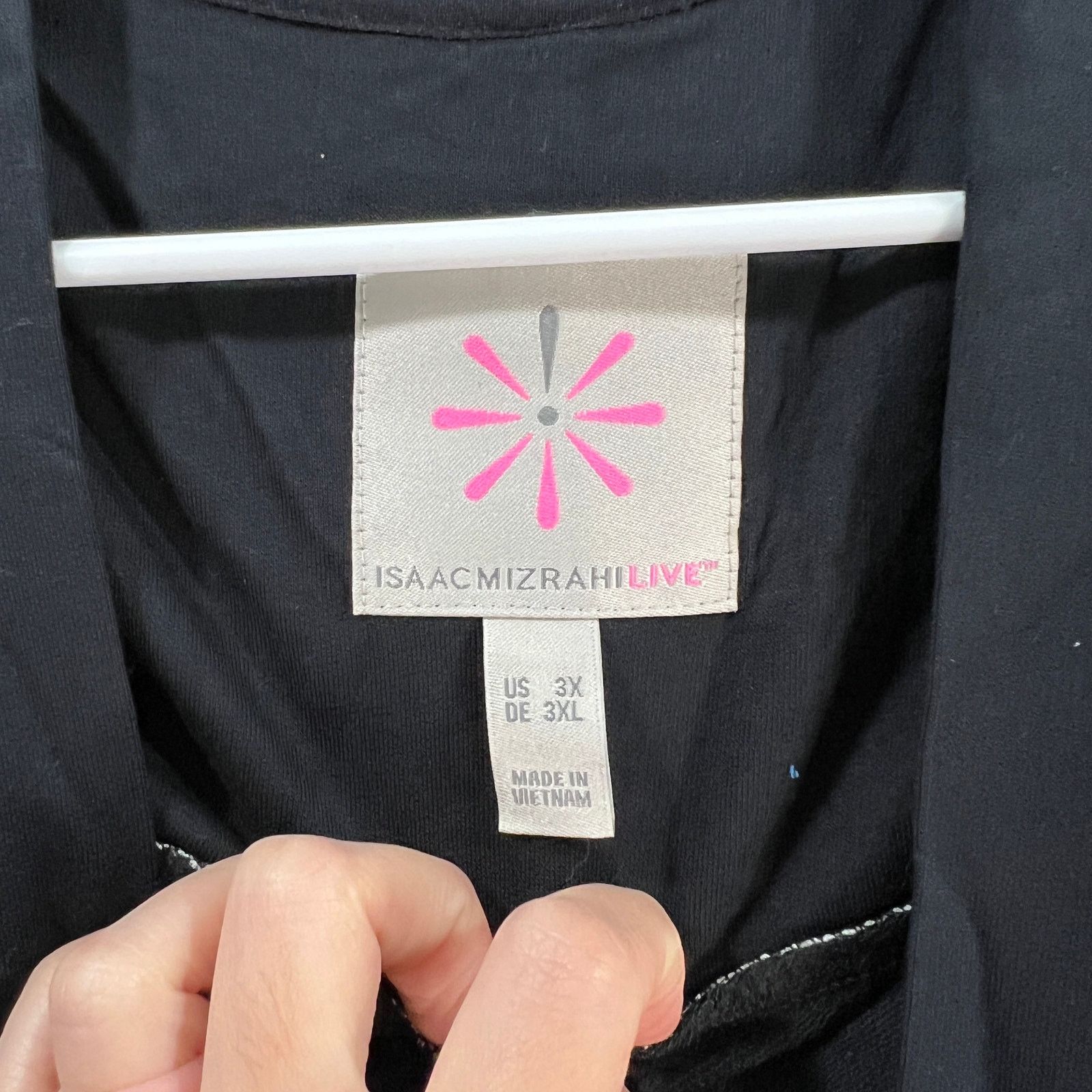 Isaac Mizrahi Isaac Mizrahi Live! Soho Baby French Terry Open Front Size 3XL / US 20-22 - 3 Thumbnail