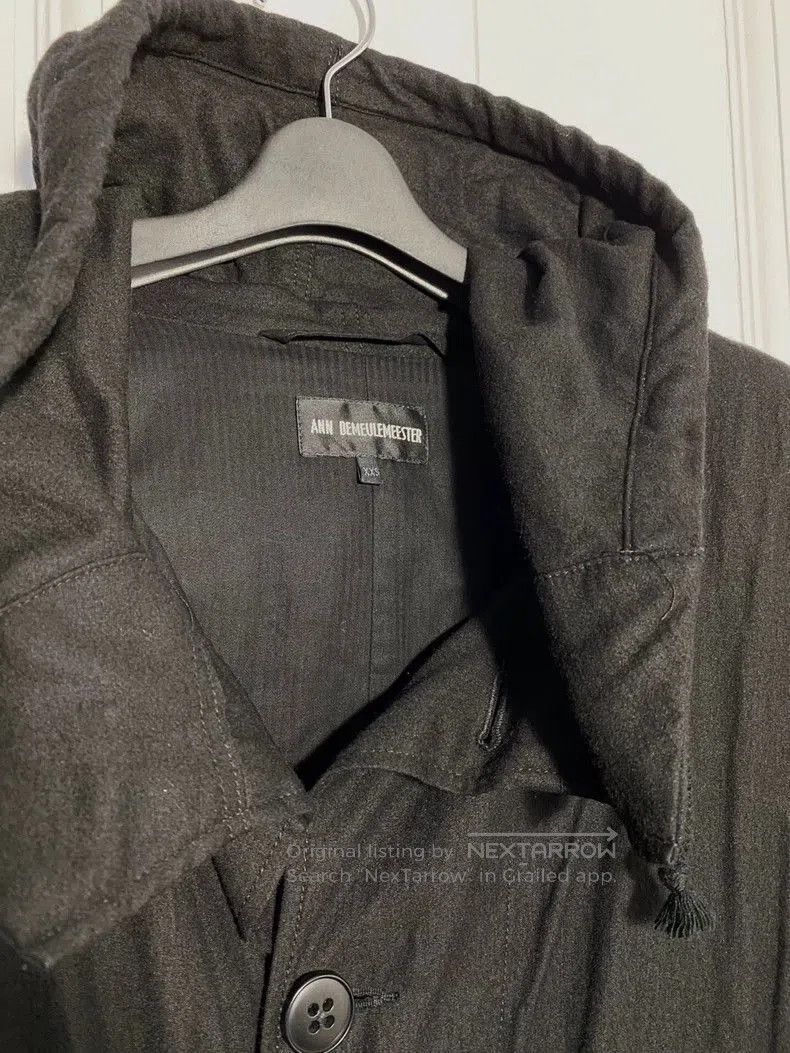 Ann Demeulemeester Ann Demeulemeester AW13 Oversize Wool Hooded Coat. Size US XXS / EU 40 - 5 Thumbnail