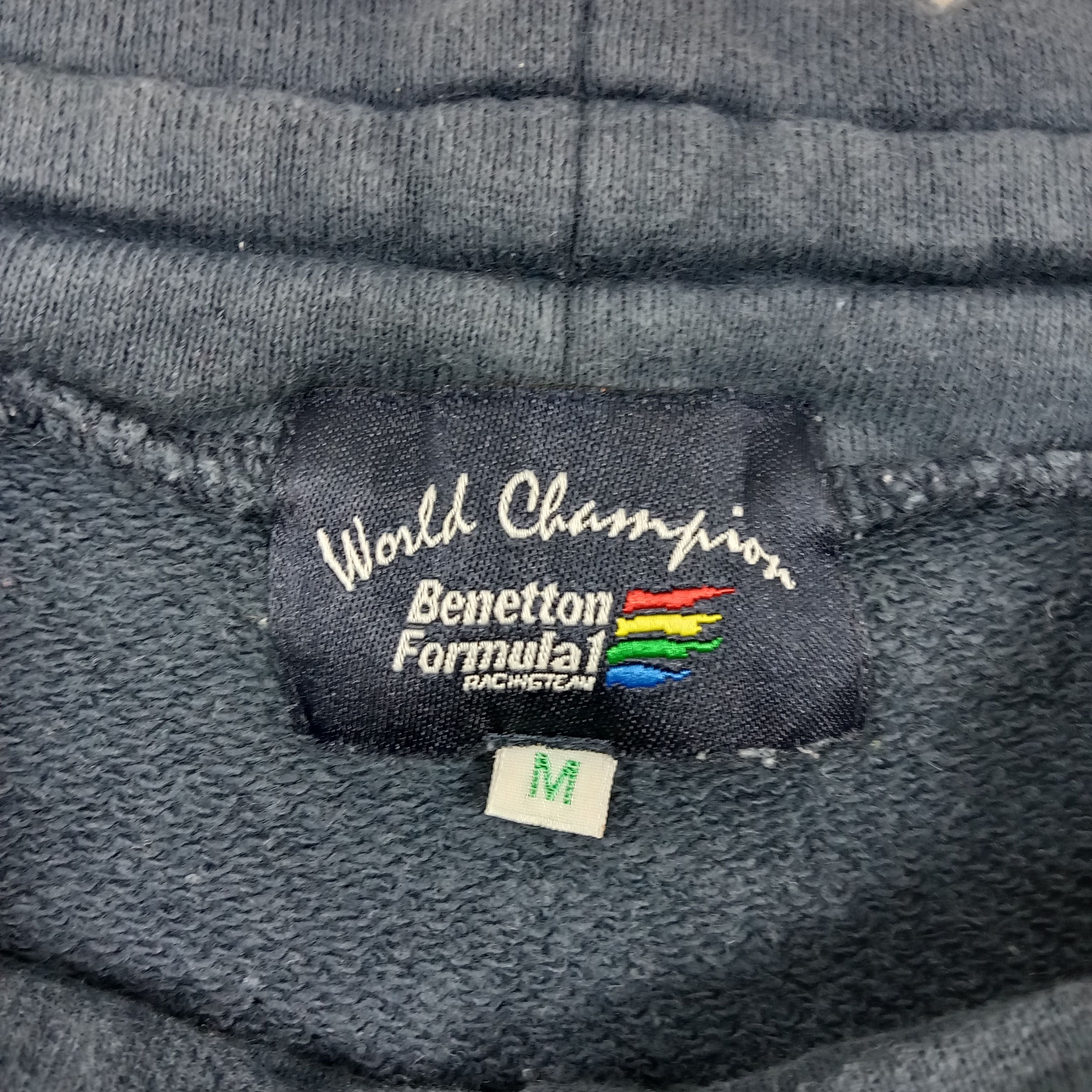 Benetton Benetton Formula One Racing Sweatshirt C269N22 Size US M / EU 48-50 / 2 - 3 Thumbnail