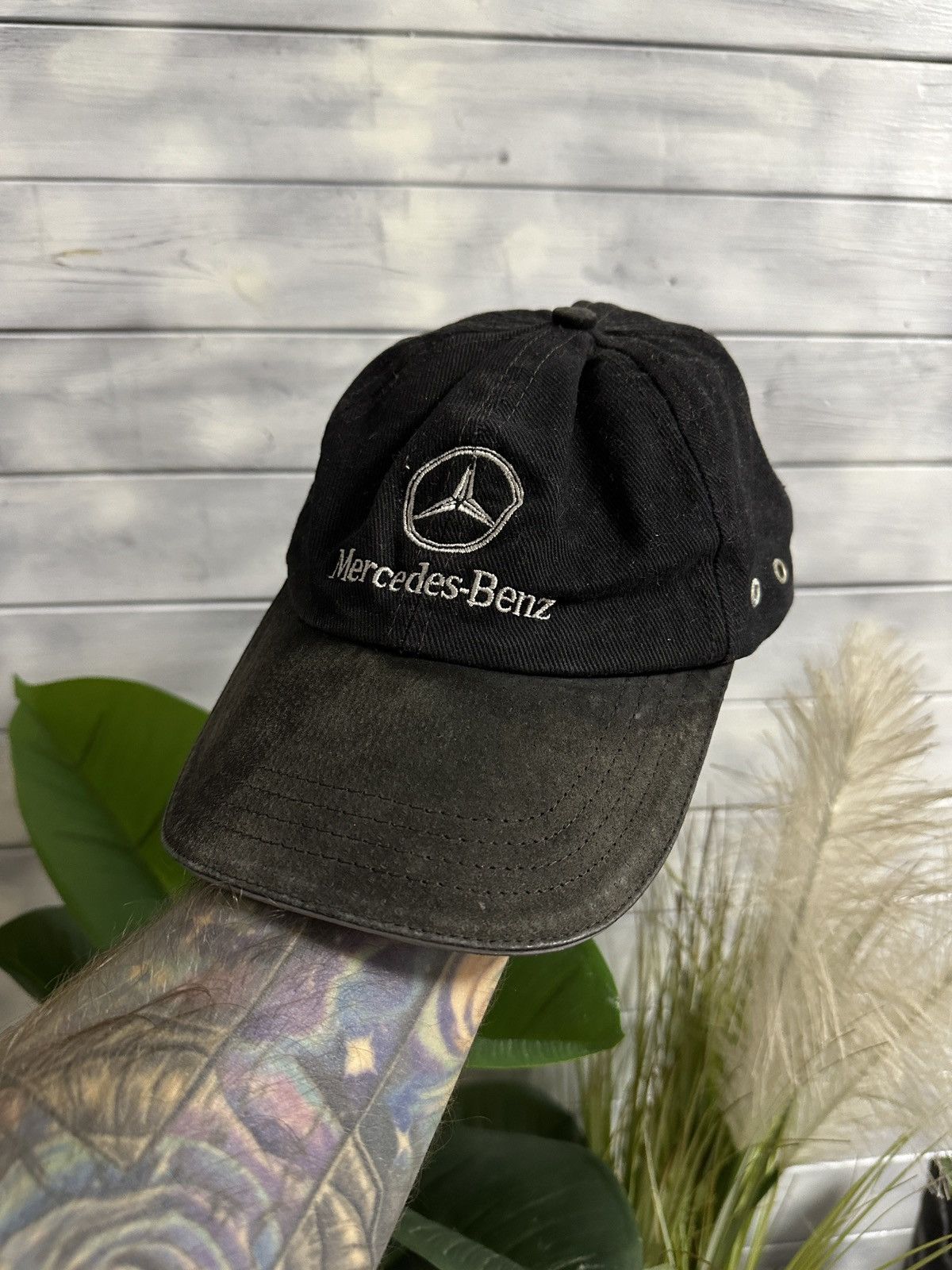 Mercedes-Benz Rare Vintage Cap Mercedes l-Benz Y2K style. Size ONE SIZE - 1 Thumbnail
