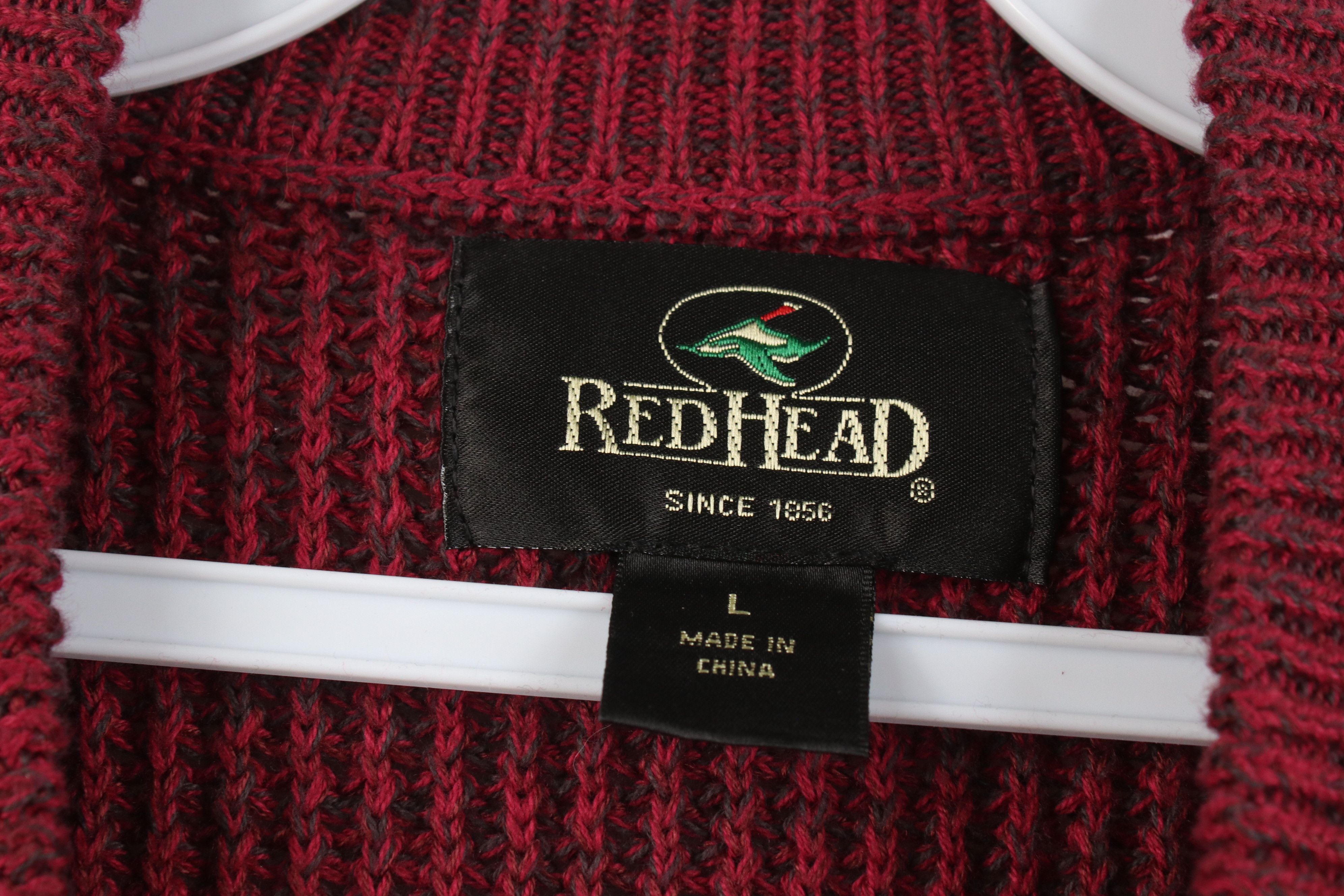 Vintage Vintage 90s Streetwear Commando Ribbed Knit Henley Sweater Size US L / EU 52-54 / 3 - 5 Thumbnail