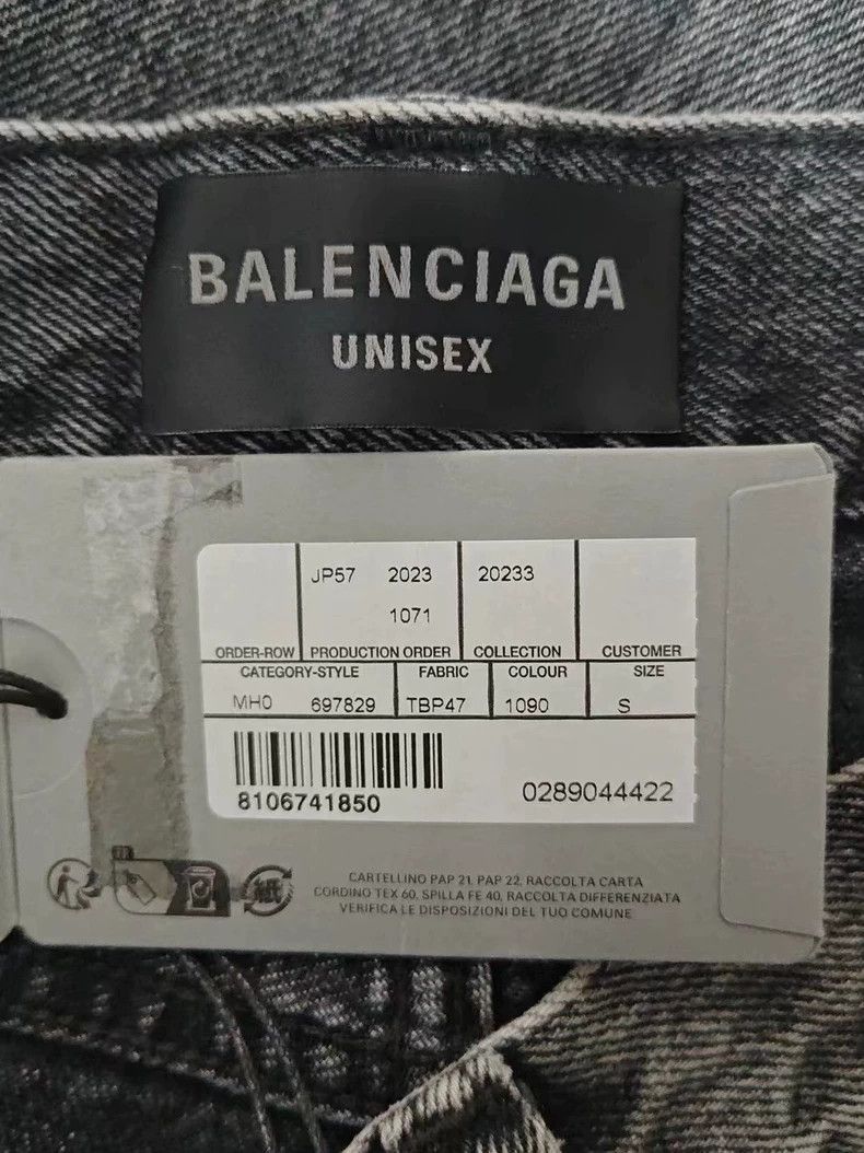 Balenciaga Balenciaga Lost Tape Flared Jeans-2507 Size US 26 / EU 42 - 4 Thumbnail