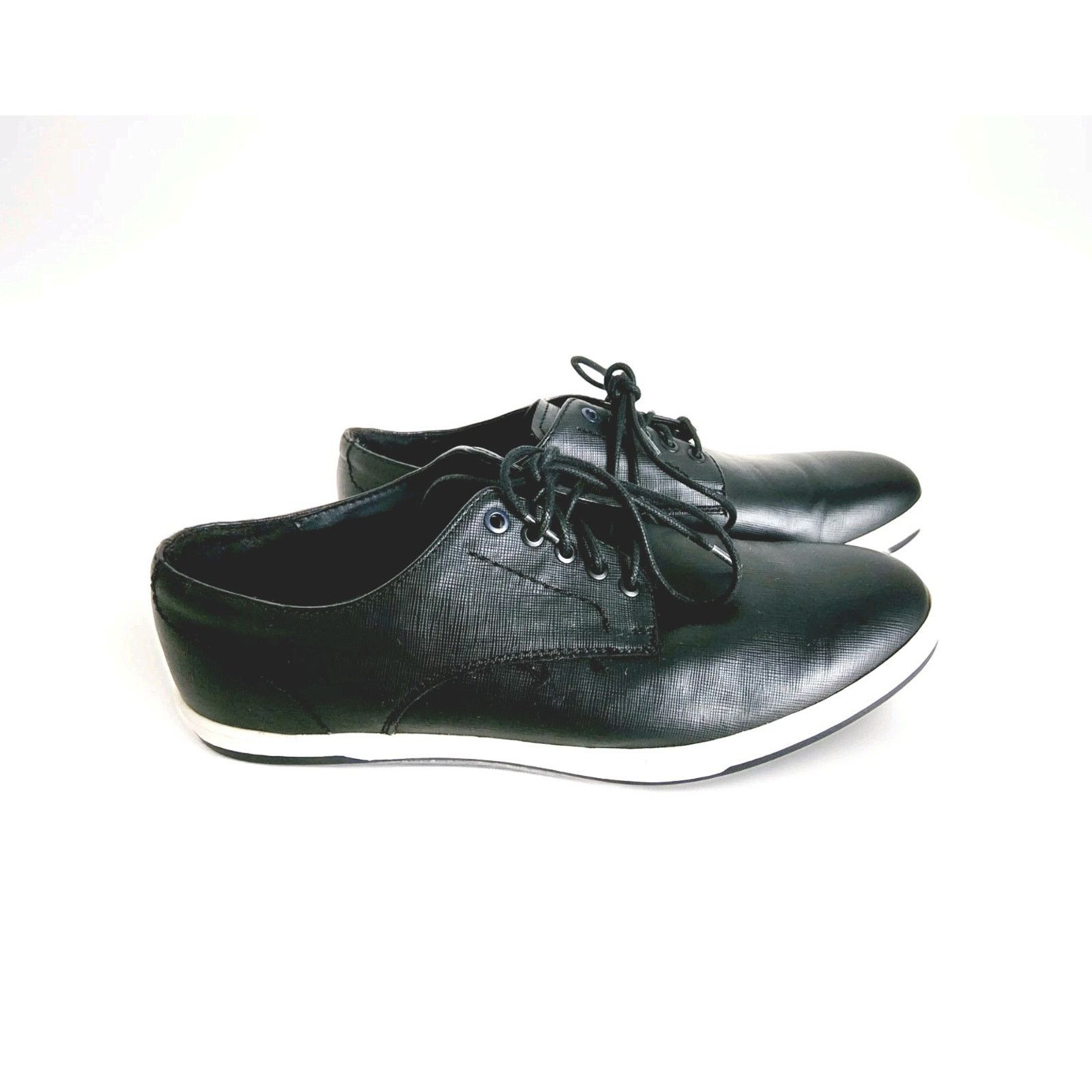 Zara Zara Men Formal Sneakers Classic Black Lightweight Size US 11 / EU 44 - 1 Thumbnail