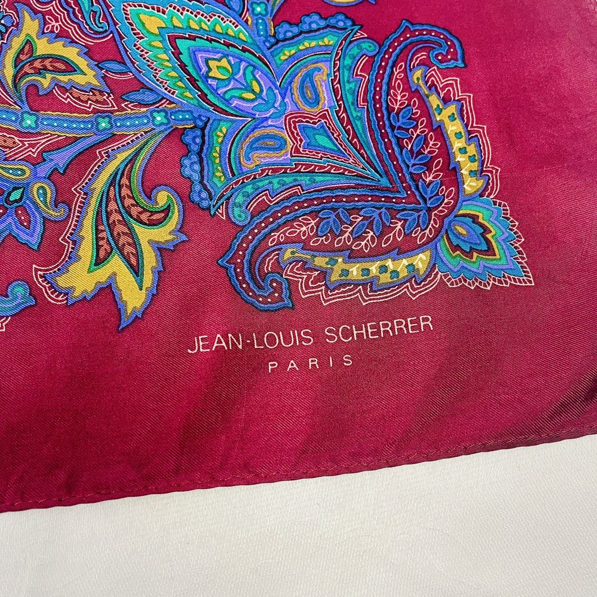 Jean-Louis Scherrer × Vintage JEAN LOUIS SCHERRER SILK SCARF Size ONE SIZE - 3 Thumbnail