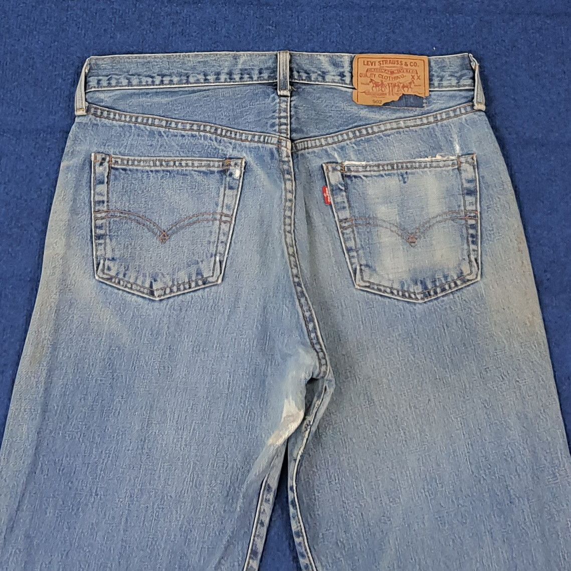 Levi's VINTAGE LEVI'S 502 Rare Redline Selvedge Denim Jeans C272N8 Size US 32 / EU 48 - 5 Thumbnail
