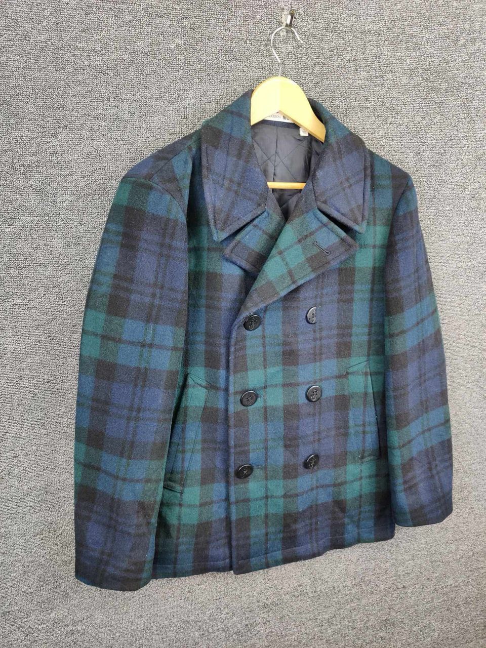 JW Anderson J.W. Anderson Wool Plaid Double Breasted Coat Size US S / EU 44-46 / 1 - 5 Thumbnail