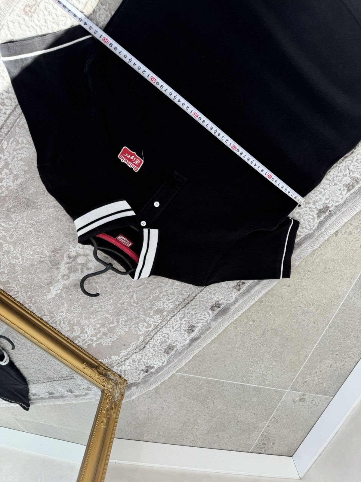 Onitsuka Tiger Vintage Asics Tiger Onitsuka Black Japan Polo Shirt Size US M / EU 48-50 / 2 - 5 Thumbnail