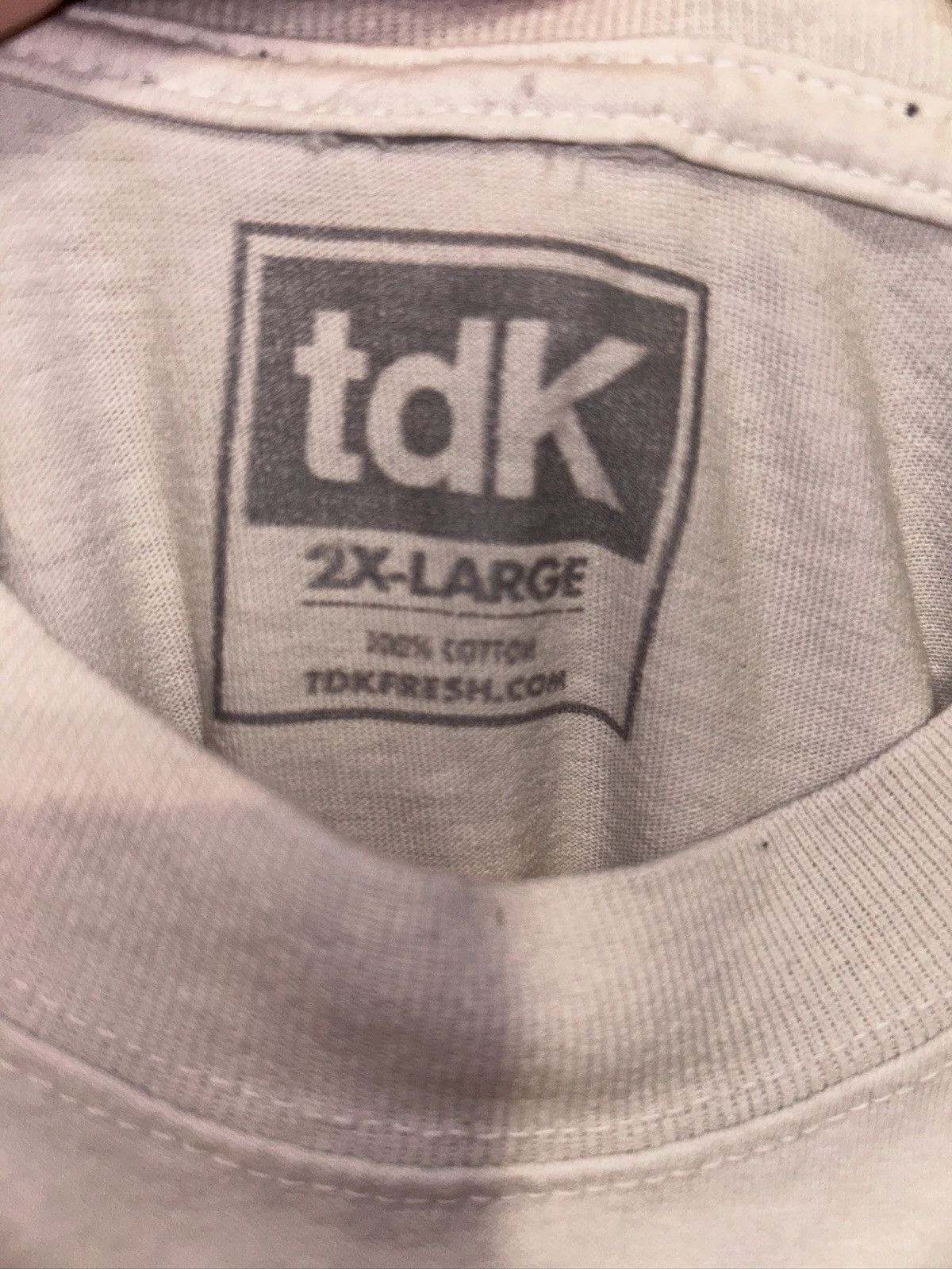 Other TDK Vintage heavy 100% cotton cream shirt cross&prayer hands Size US XXL / EU 58 / 5 - 5 Thumbnail