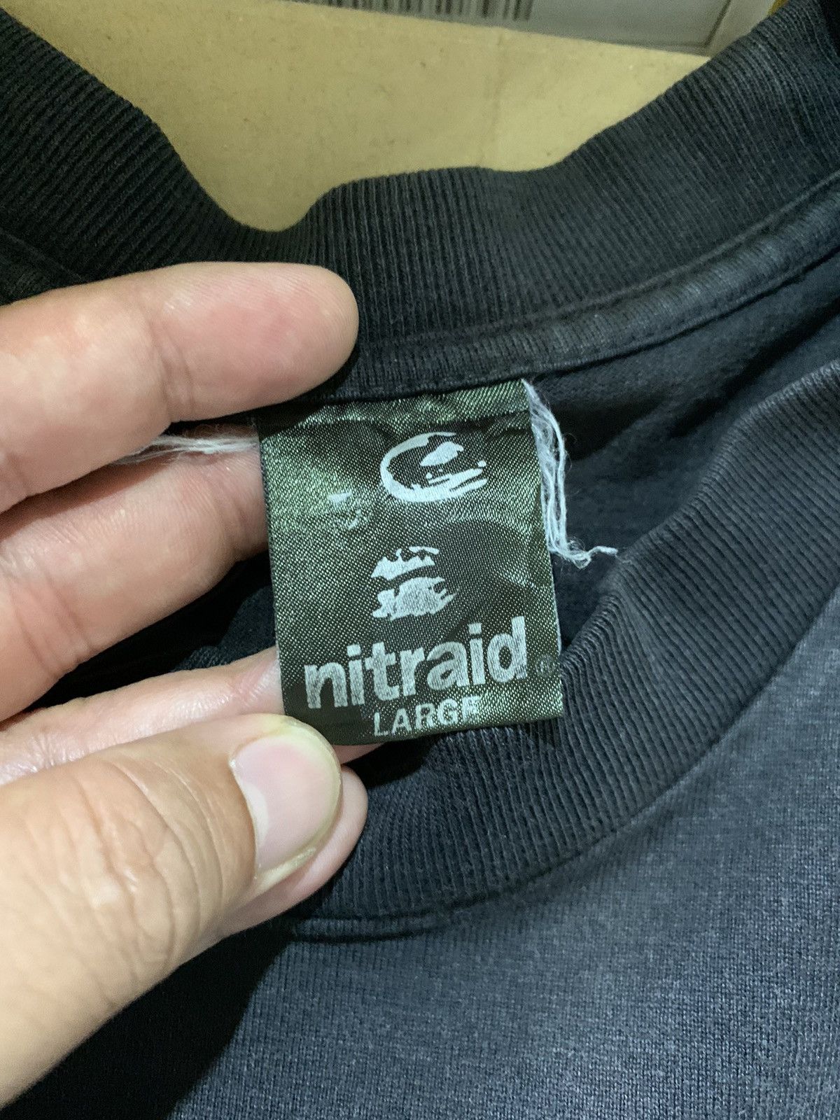 Nitraid Vintage Nitraid Japanese Streetwear Sun Faded Tee Size US L / EU 52-54 / 3 - 9 Thumbnail