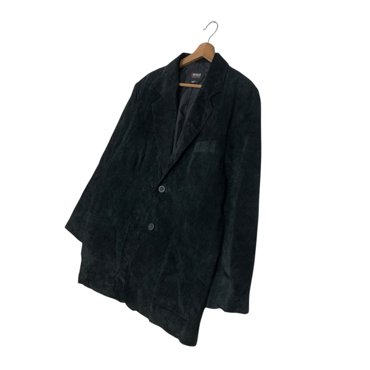 Japanese Brand 🔥VINTAGE SUEDE LEATHER JACKET PIERUCCI ITALIAN ISSEY MIYAKE Size L / US 10 / IT 46 - 4 Thumbnail