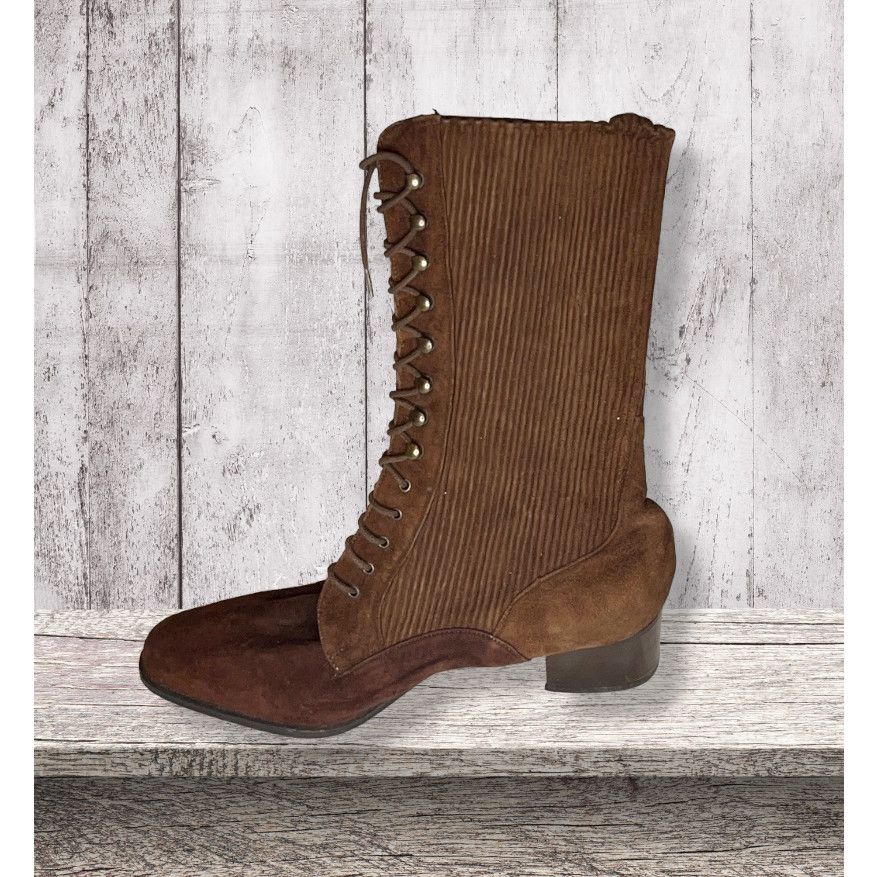 Other FRANCESCO RUGGERI Suede Brown Boots - Size 37 Size US 7 / IT 37 - 1 Thumbnail