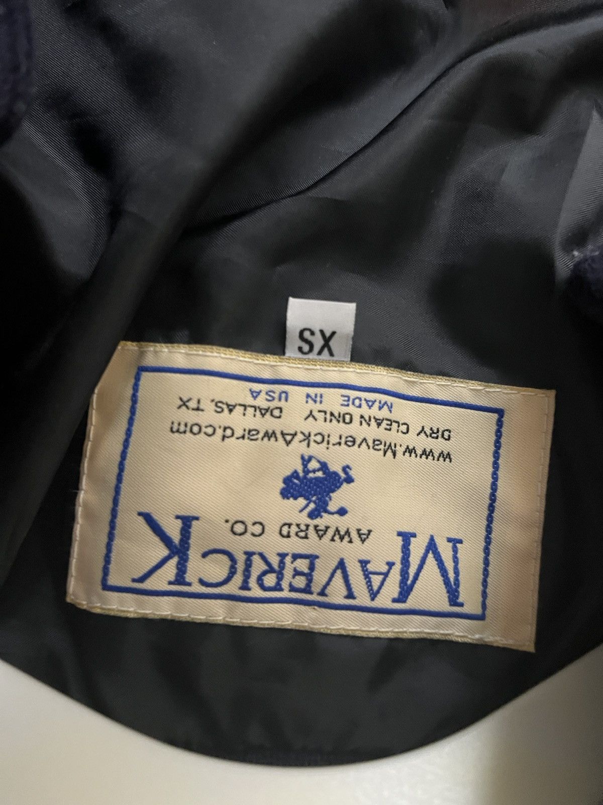 Vintage Maverick Award Co Varsity Jacket Size US XS / EU 42 / 0 - 3 Thumbnail