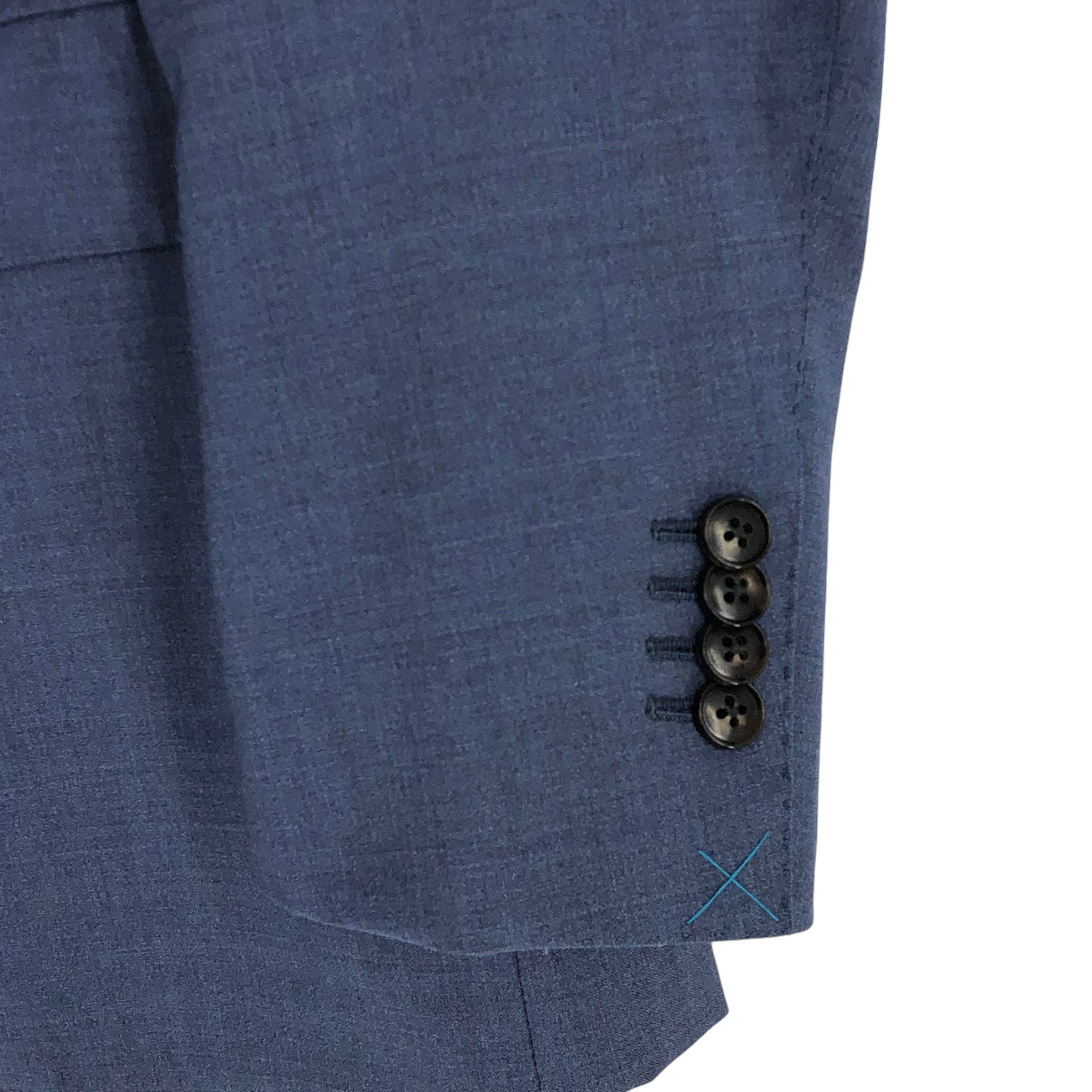 Suitsupply Napoli Single Breasted Wool Blazer Size EU:50; UK:40; US:40R Size 40R - 6 Thumbnail