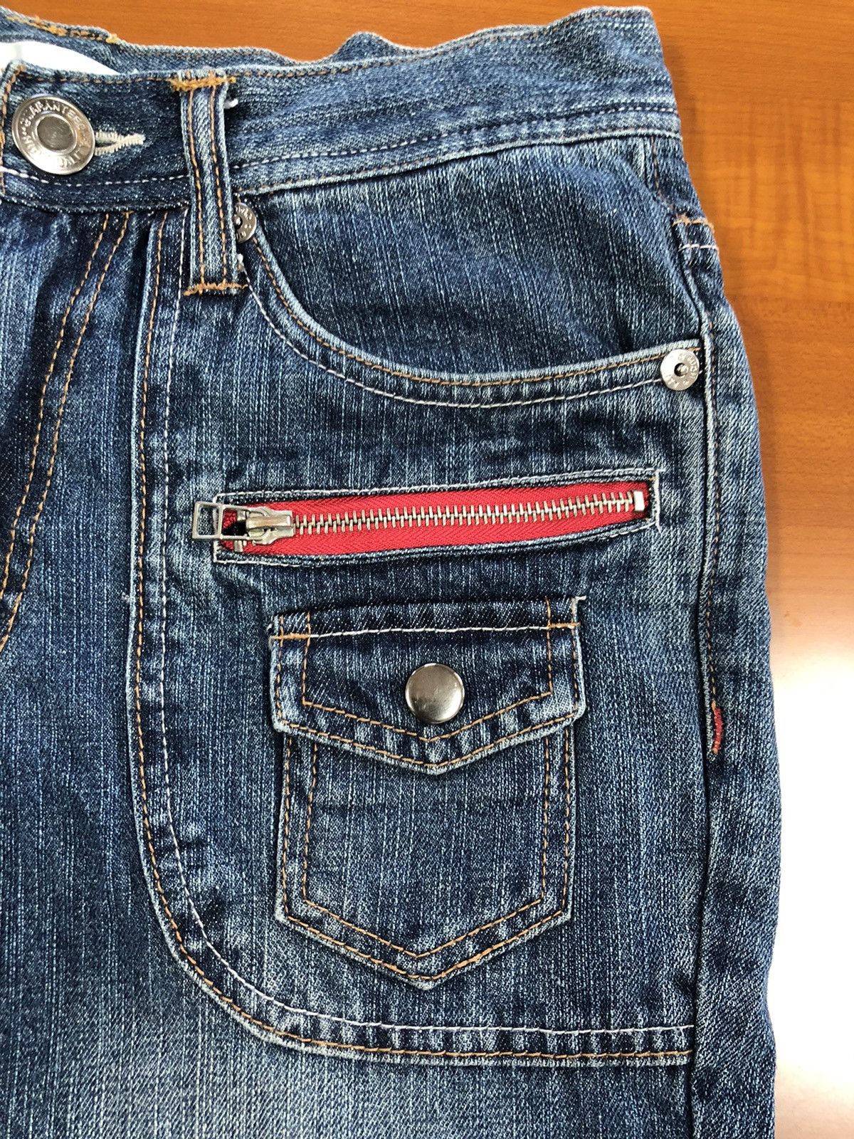 Japanese Brand Menz-Styles Flared Jeans – Waist 30 – Y2K Streetwear Vibe Size US 30 / EU 46 - 6 Thumbnail