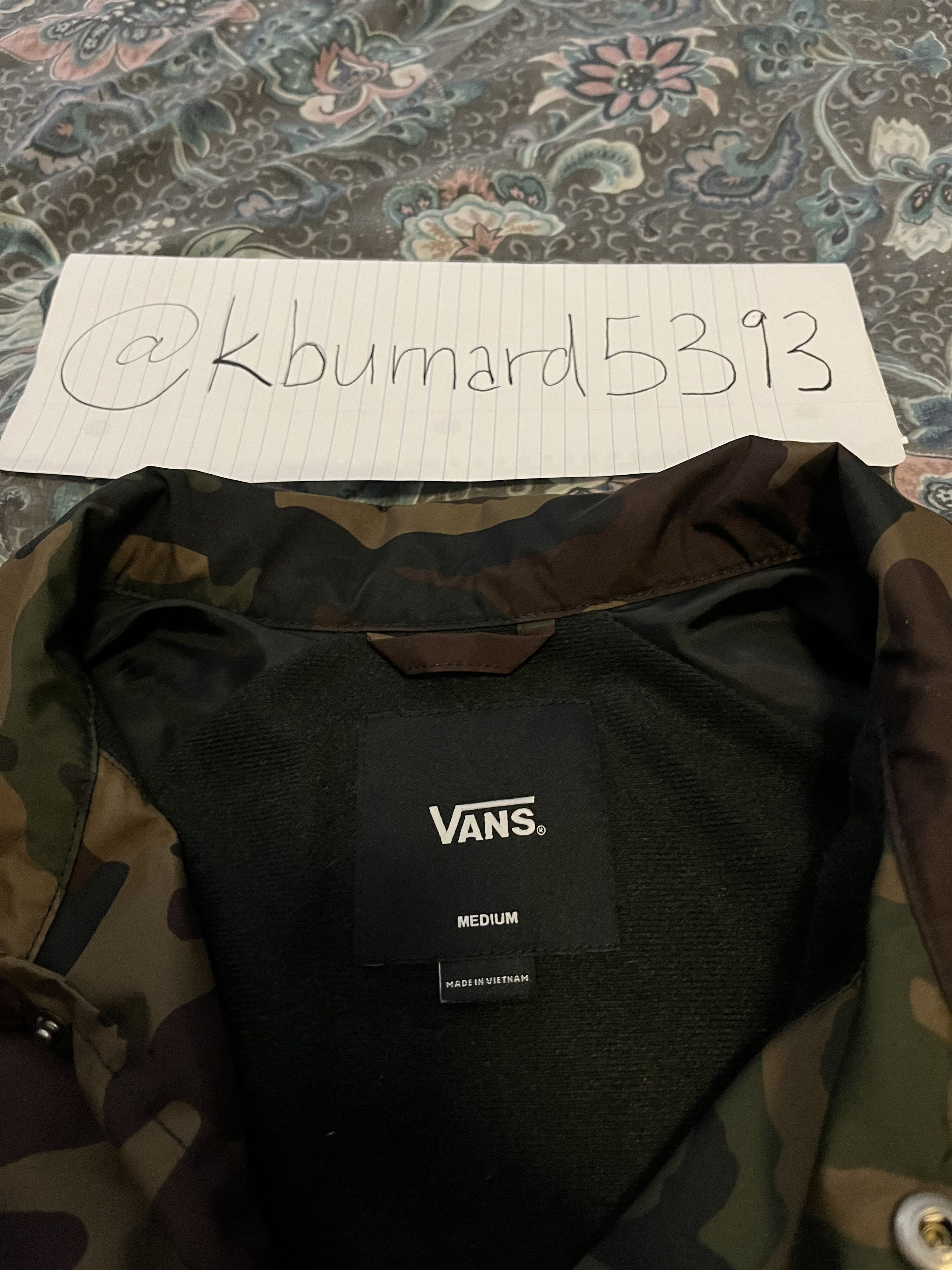Vans Vans Windbreaker Size US M / EU 48-50 / 2 - 3 Thumbnail