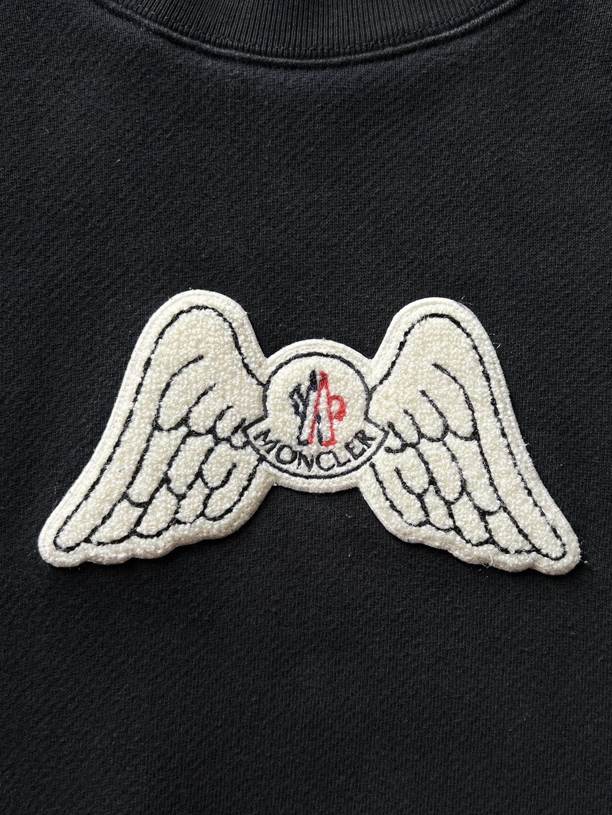 Moncler Genius × Palm Angels Moncler Genius 8 x Palm Angels Wing Patch Sweatshirt Size US M / EU 48-50 / 2 - 2 Thumbnail