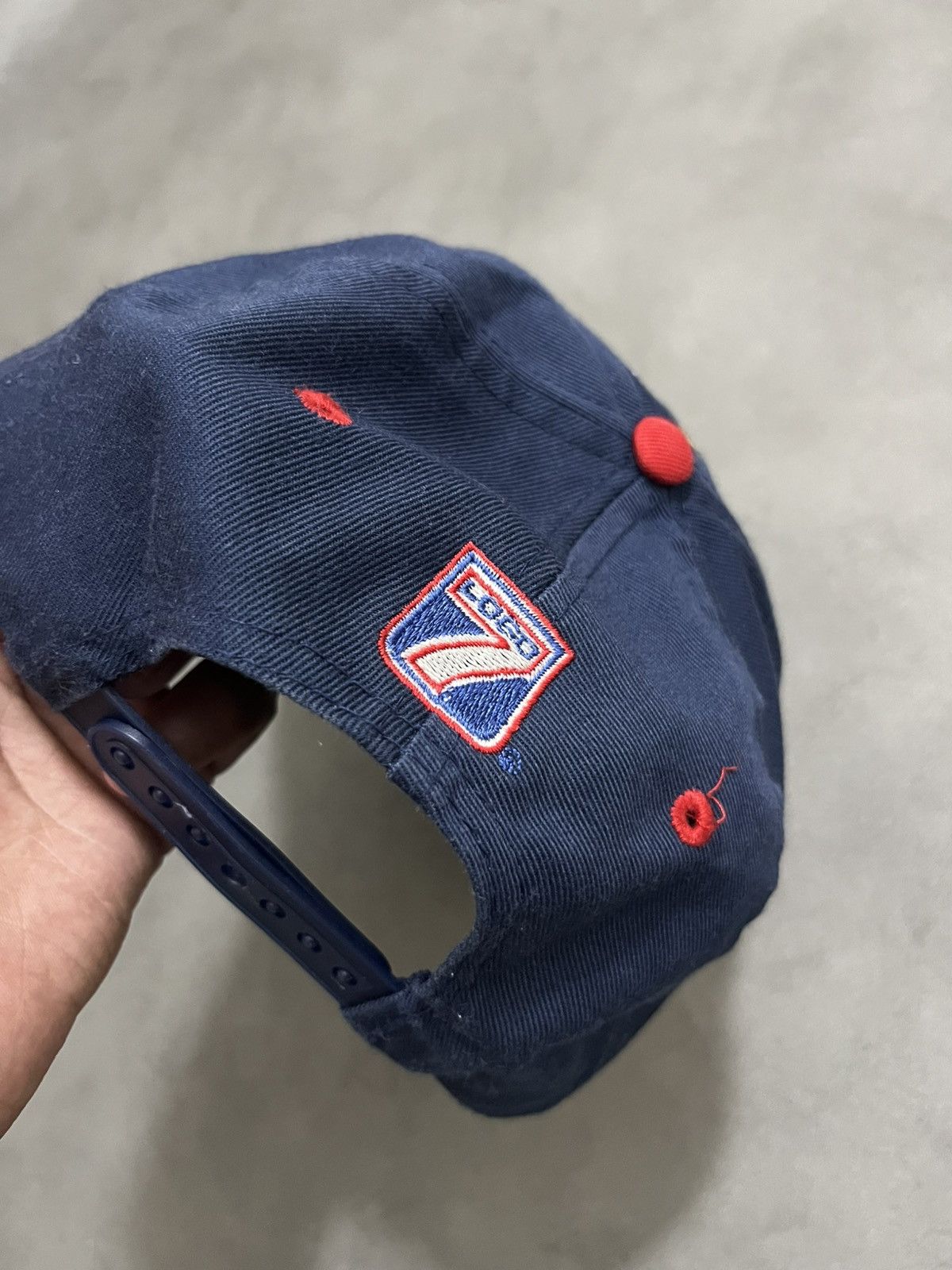 Logo 7 vintage 1996 Atlanta Olympics logo 7 Olympic torch SnapBack Size ONE SIZE - 3 Thumbnail