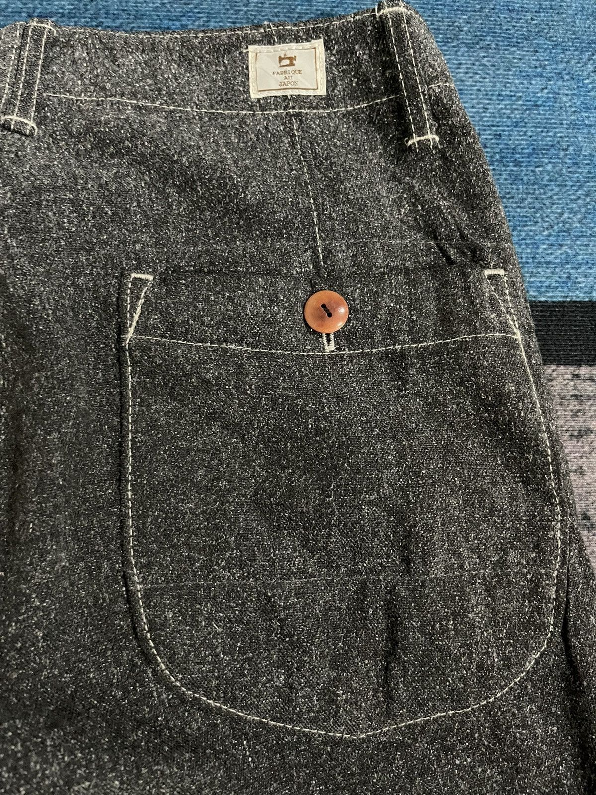 Japanese Brand × Vintage Vintage Fabrique Japon Pants Size US 31 - 15 Thumbnail
