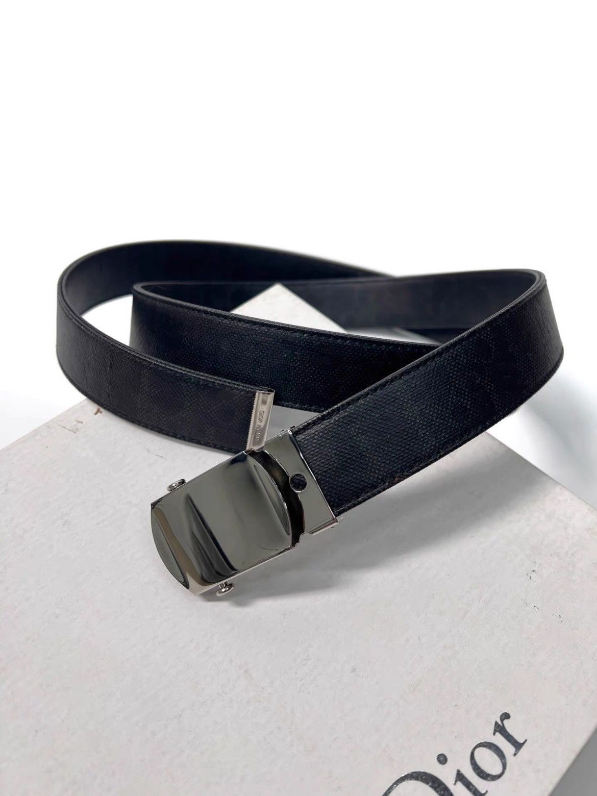 Dior × Hedi Slimane Dior Homme AW05 H Belt | Grailed