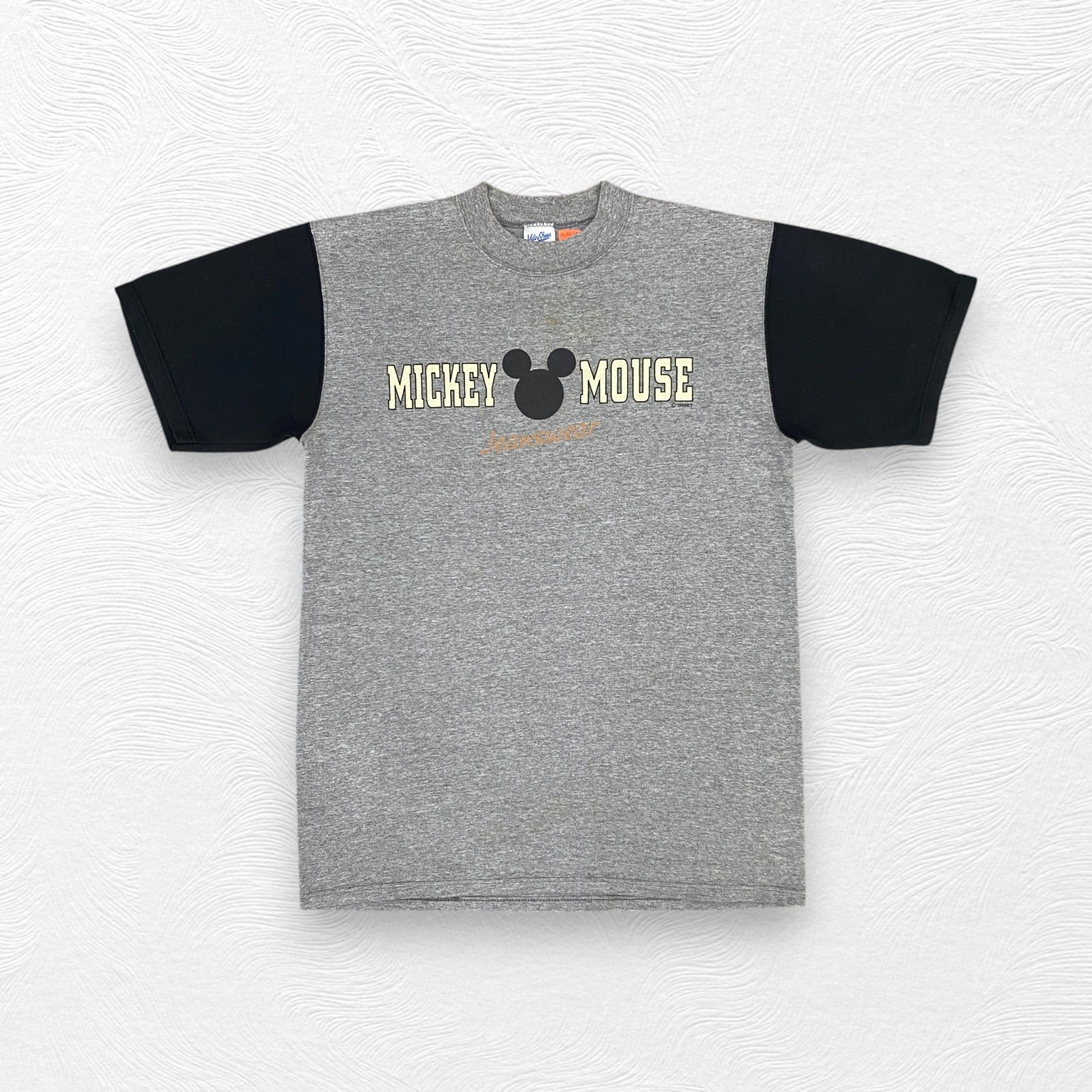 Mickey Mouse Vintage Mickey Mouse Made in USA Raglan Tshirt - J085 Size US M / EU 48-50 / 2 - 1 Thumbnail