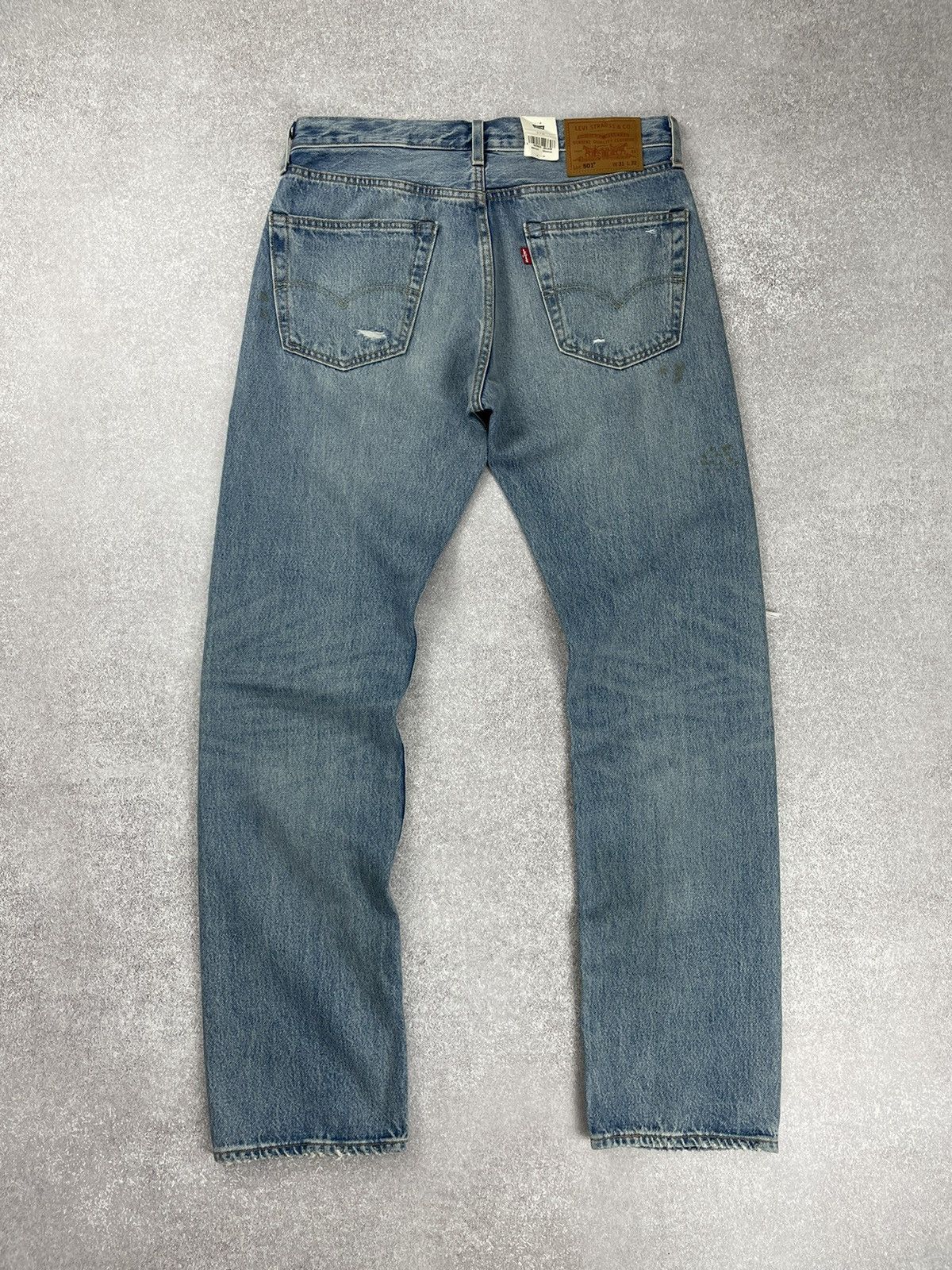 Levi's × Levi's Made & Crafted Levi’s Distressed Faded Denim Jeans 31x32 Size US 31 - 7 Thumbnail