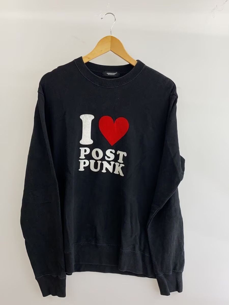Undercover I Love Post Punk Heart Sweatshirt Size US L / EU 52-54 / 3 - 1 Thumbnail
