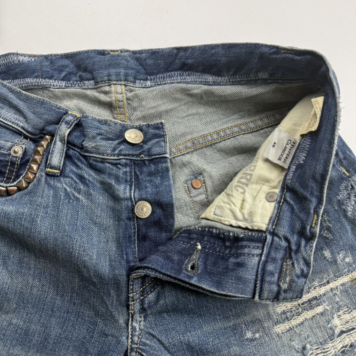 Hysteric Glamour Hysteric Glamour Distressed Denim Jeans Size US 28 / EU 44 - 8 Thumbnail