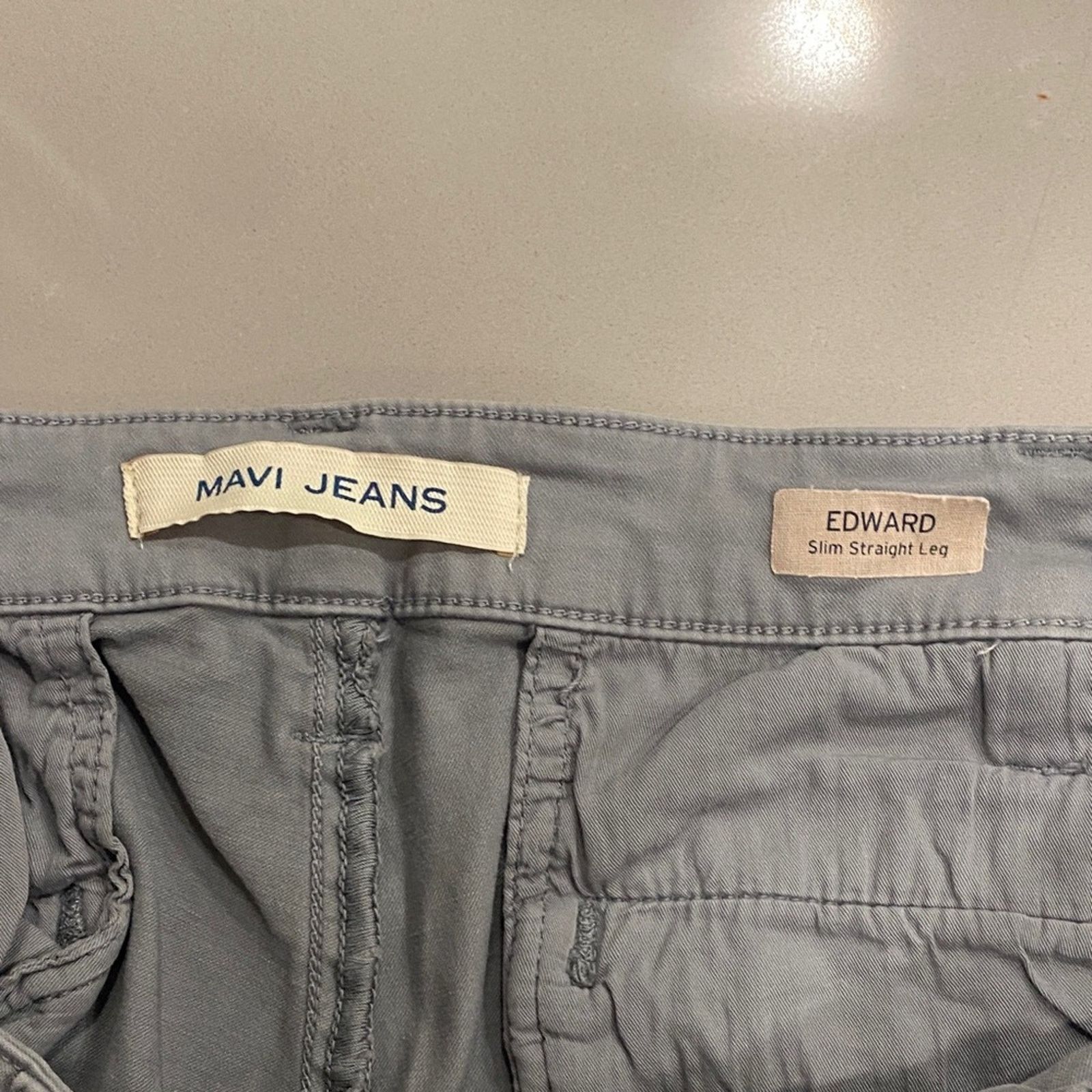 Mavi Mavi Men's Slate Gray Chinos 42x28 Size US 42 / EU 58 - 7 Thumbnail
