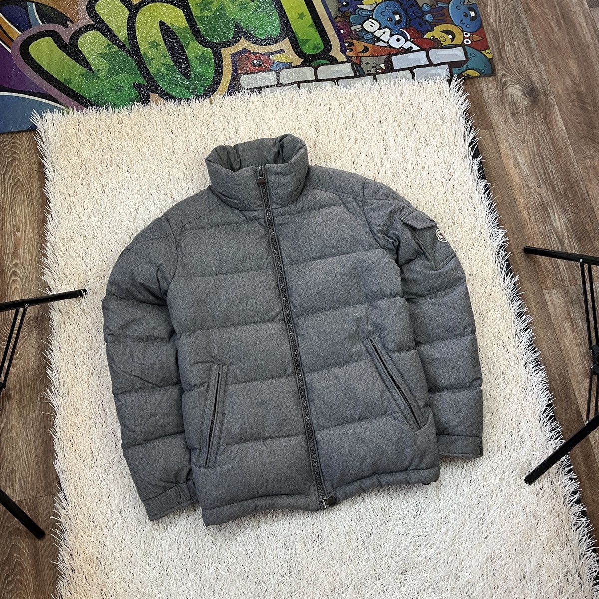 Montgenevre Moncler Jacket Grey Montgenevre Giubbotto Montgenevre
