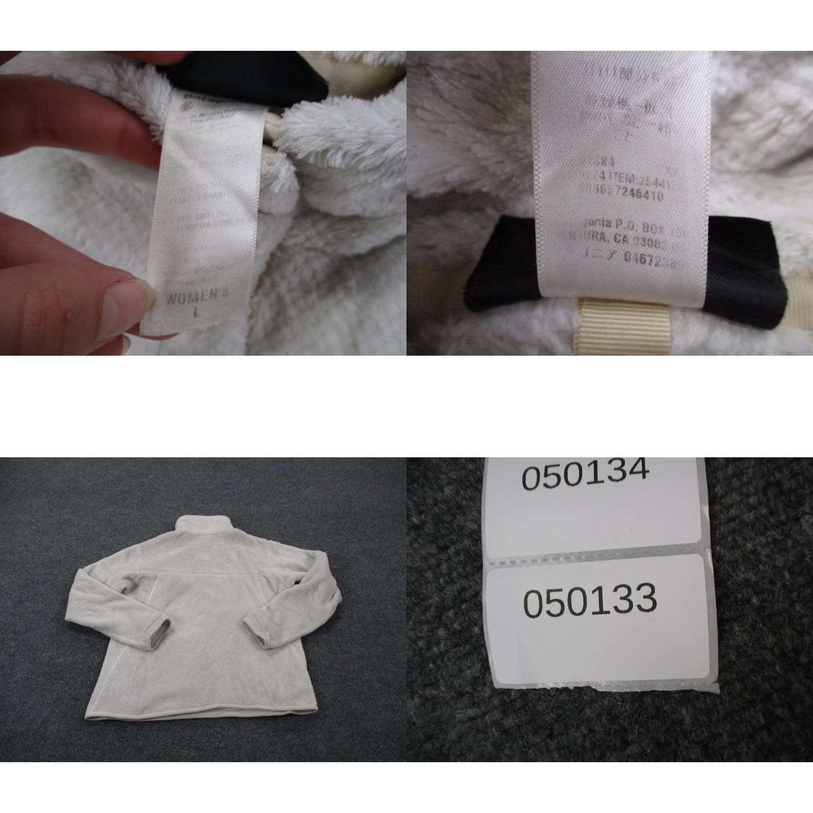 Patagonia Patagonia Jacket Womens L White Snap Fleece Outdoor Hiking Windbreaker Outdoor Womens L White Jacket Patagonia Size L / US 10 / IT 46 - 8 Thumbnail