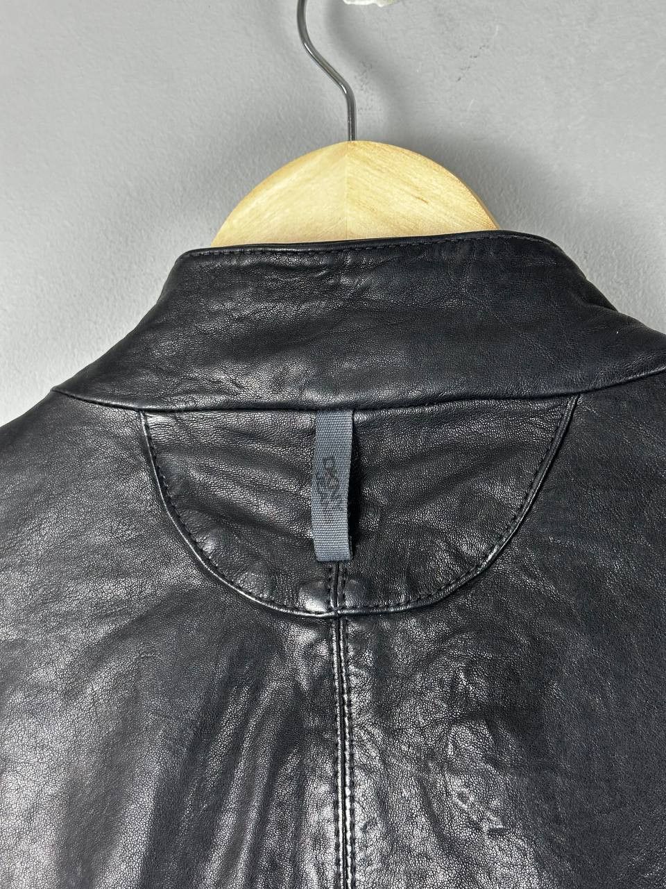 DKNY Vintage Indie Sleaze DKNY Racing Leather Jacket Size US M / EU 48-50 / 2 - 12 Thumbnail