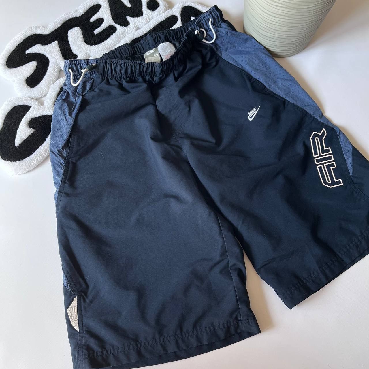Nike × Vintage Vintage Nike Air Nylon Shorts Size XL Size US 34 / EU 50 - 4 Thumbnail